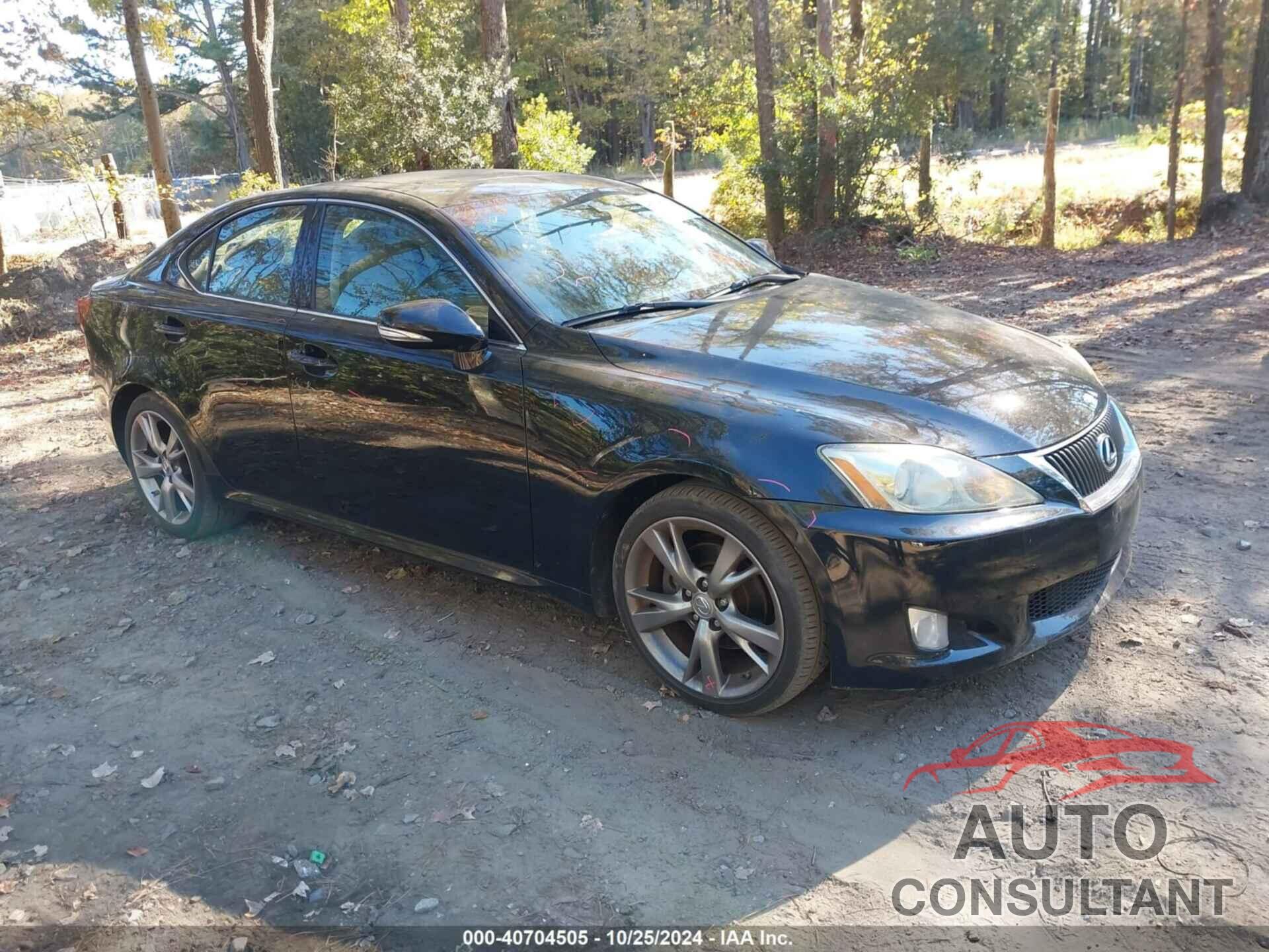 LEXUS IS 250 2010 - JTHBF5C2XA5116326