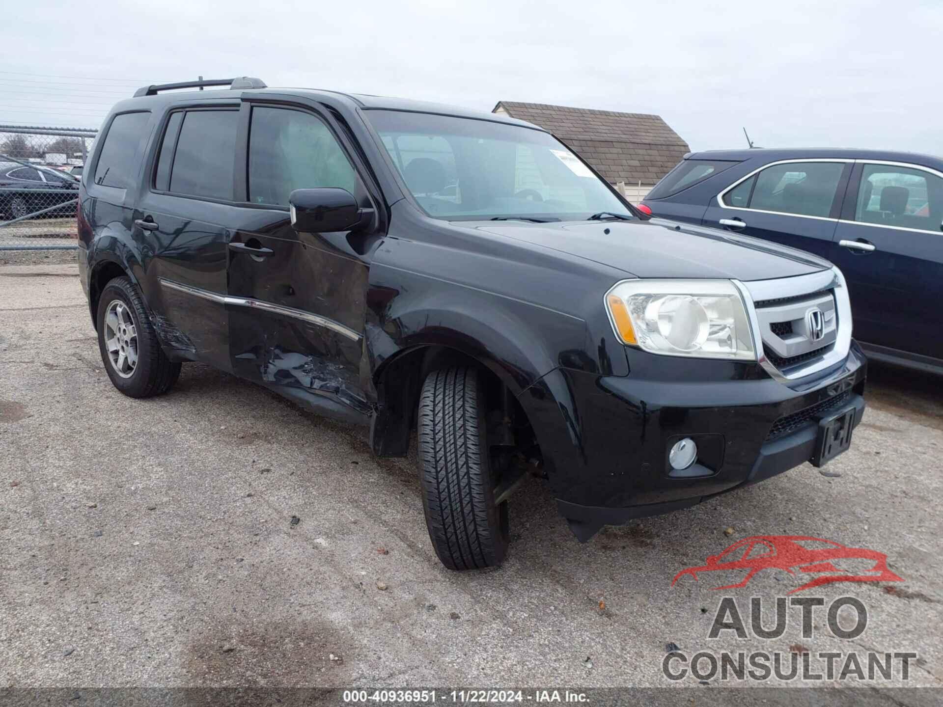 HONDA PILOT 2011 - 5FNYF3H95BB051181