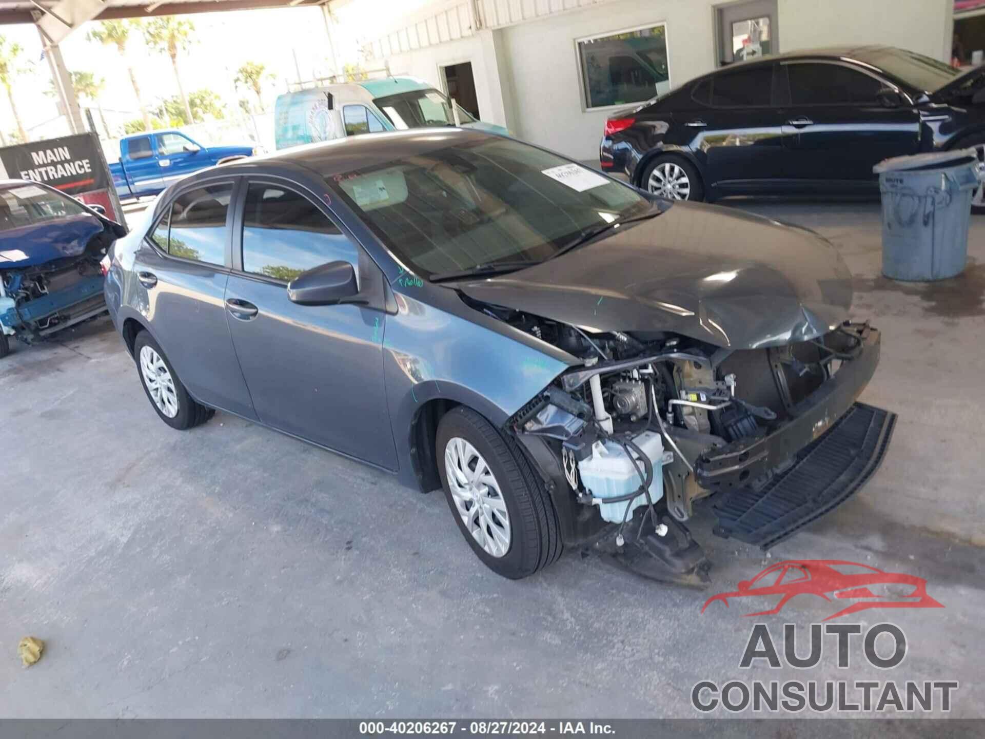 TOYOTA COROLLA 2017 - 5YFBURHE8HP712632