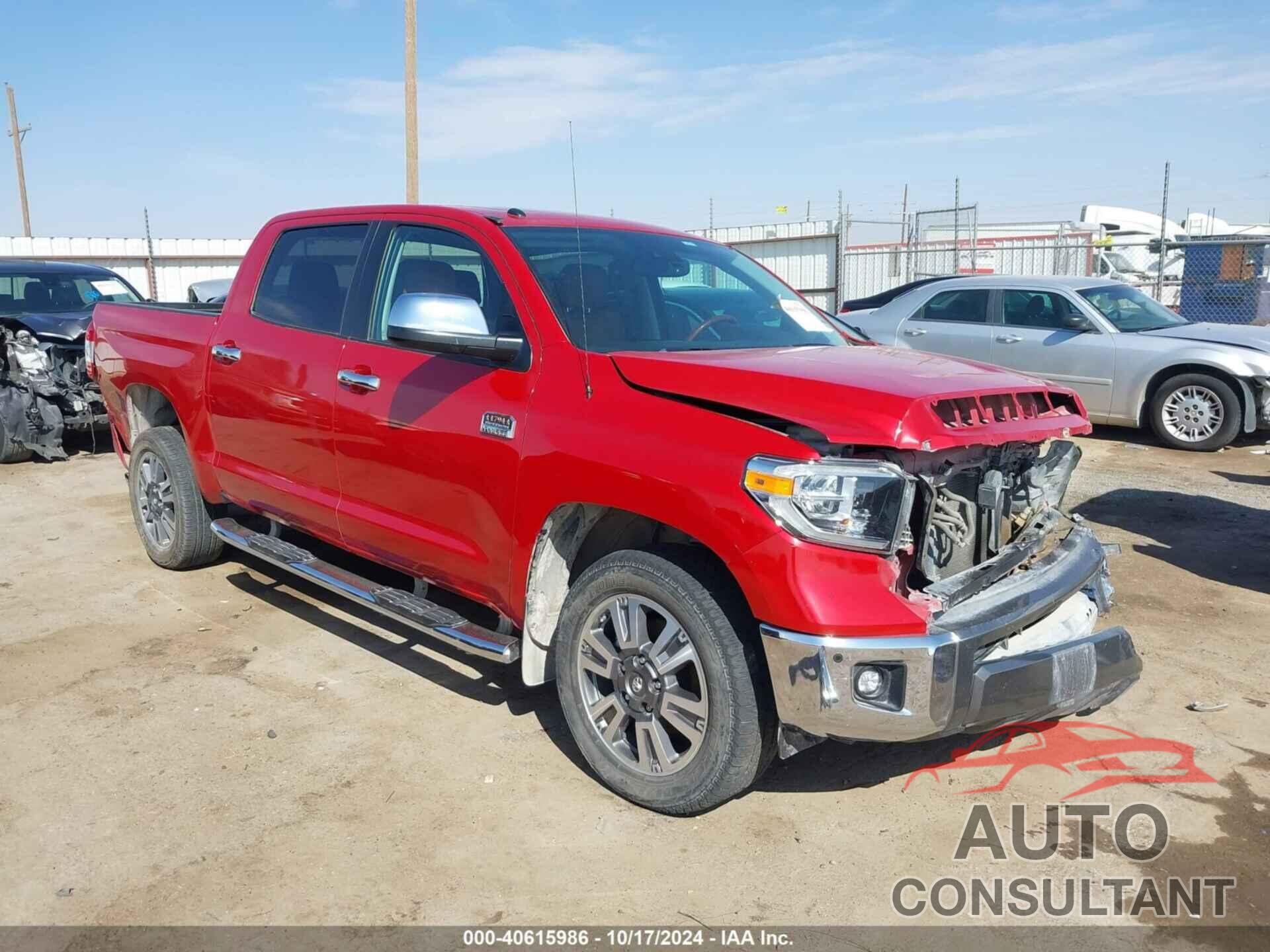 TOYOTA TUNDRA 2018 - 5TFAW5F11JX757966