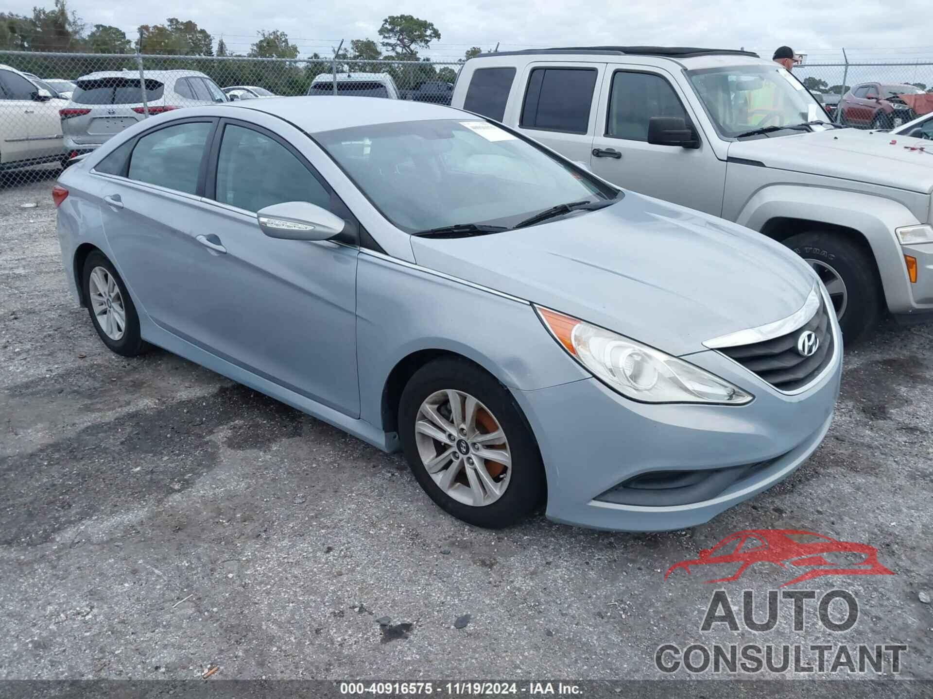 HYUNDAI SONATA 2014 - 5NPEB4ACXEH823013