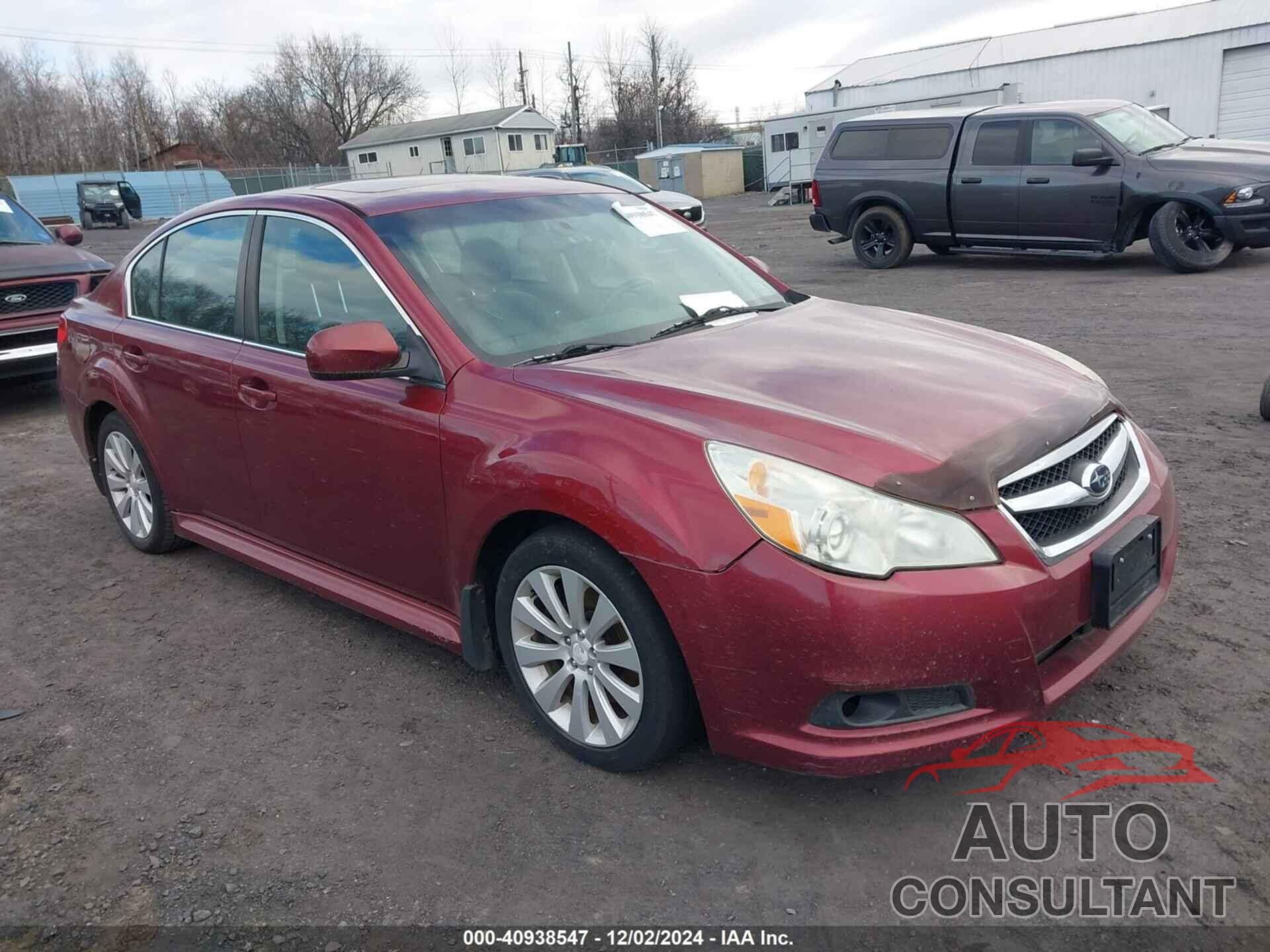 SUBARU LEGACY 2011 - 4S3BMDK69B2214577