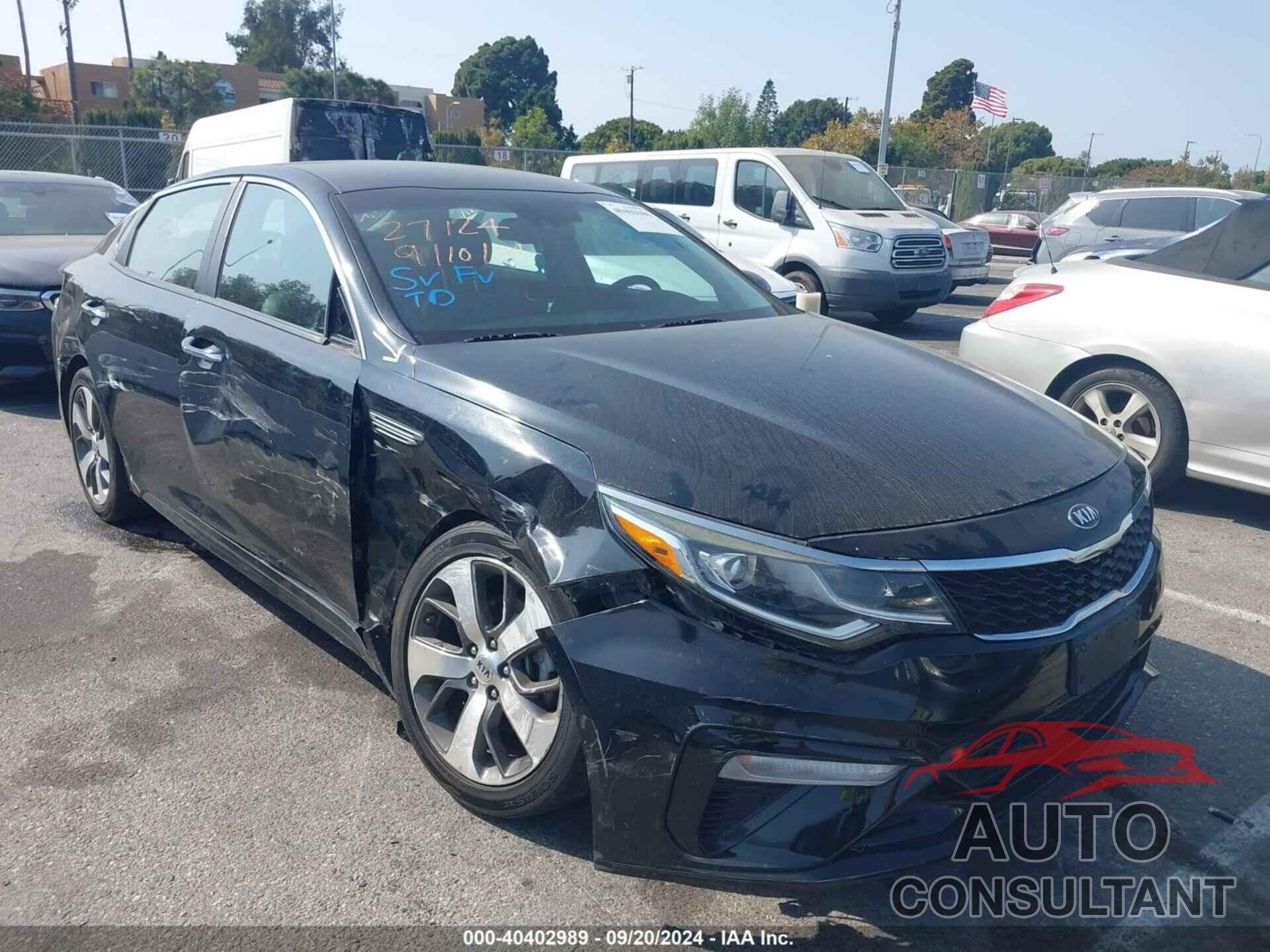 KIA OPTIMA 2019 - 5XXGT4L39KG369279