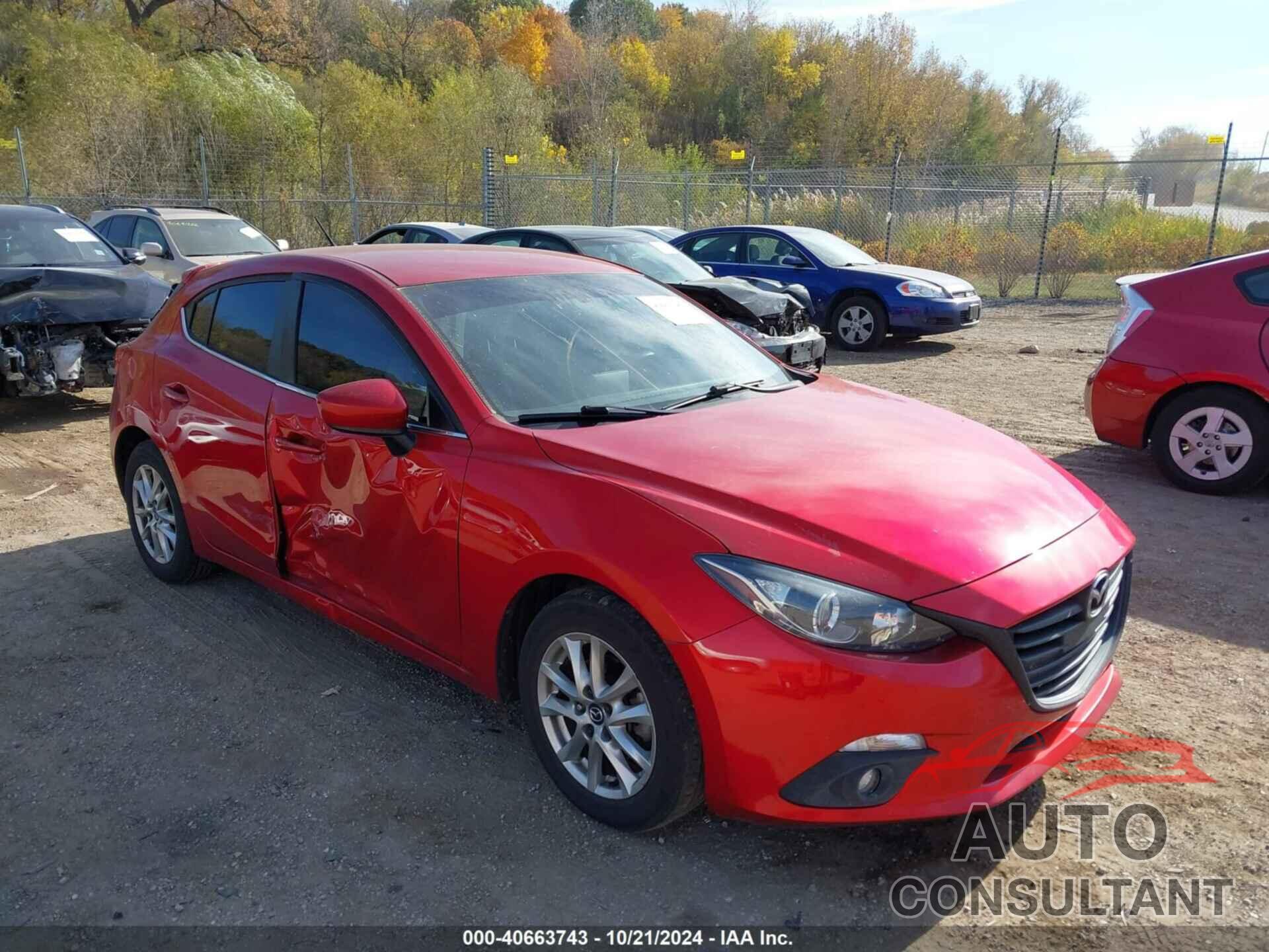 MAZDA MAZDA3 2016 - 3MZBM1K76GM308453