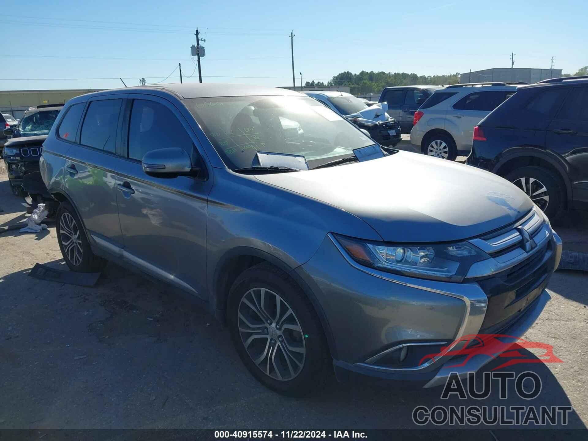 MITSUBISHI OUTLANDER 2016 - JA4AD3A34GZ050838