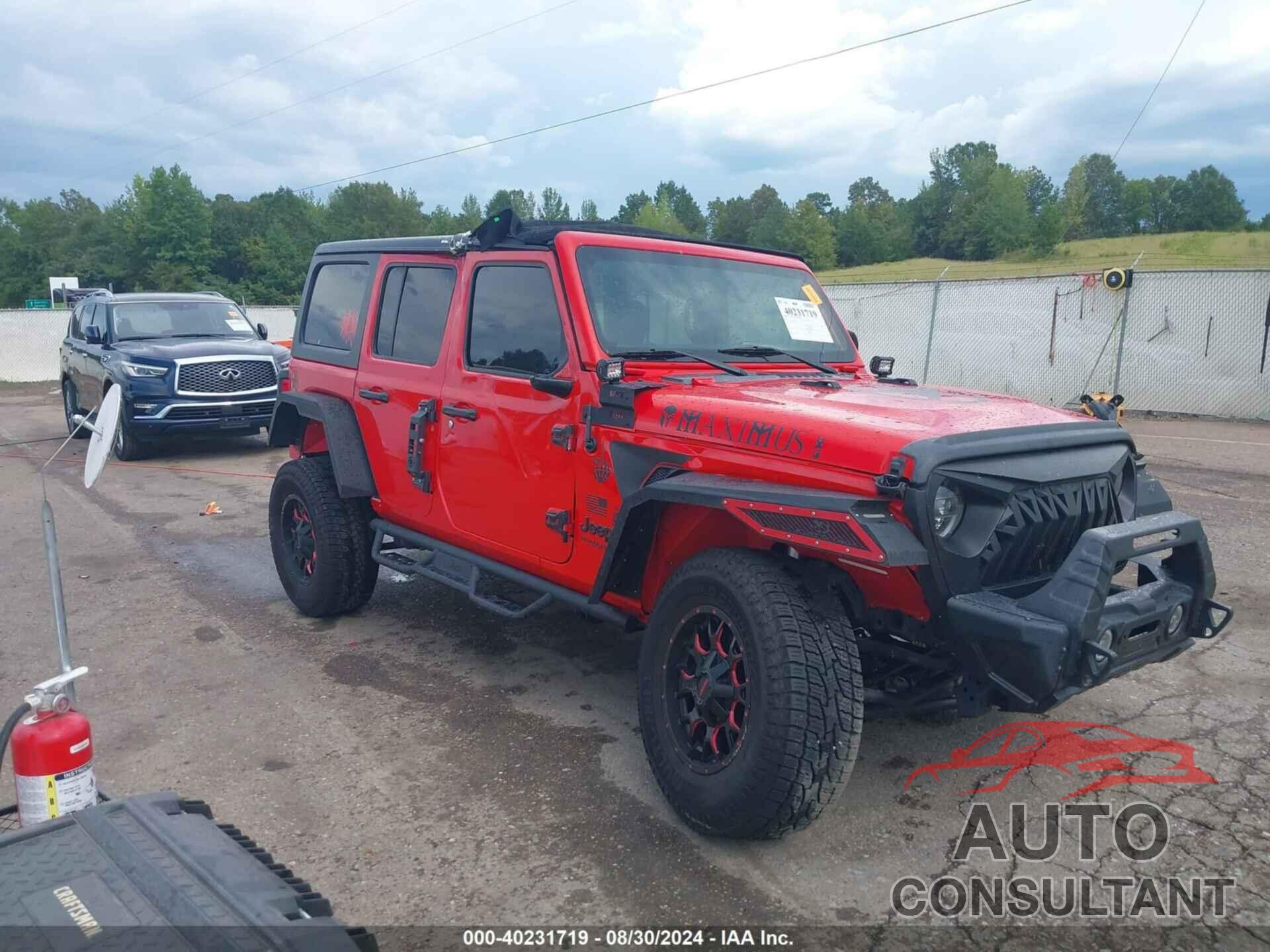 JEEP WRANGLER UNLIMITED 2021 - 1C4HJXDN0MW632238