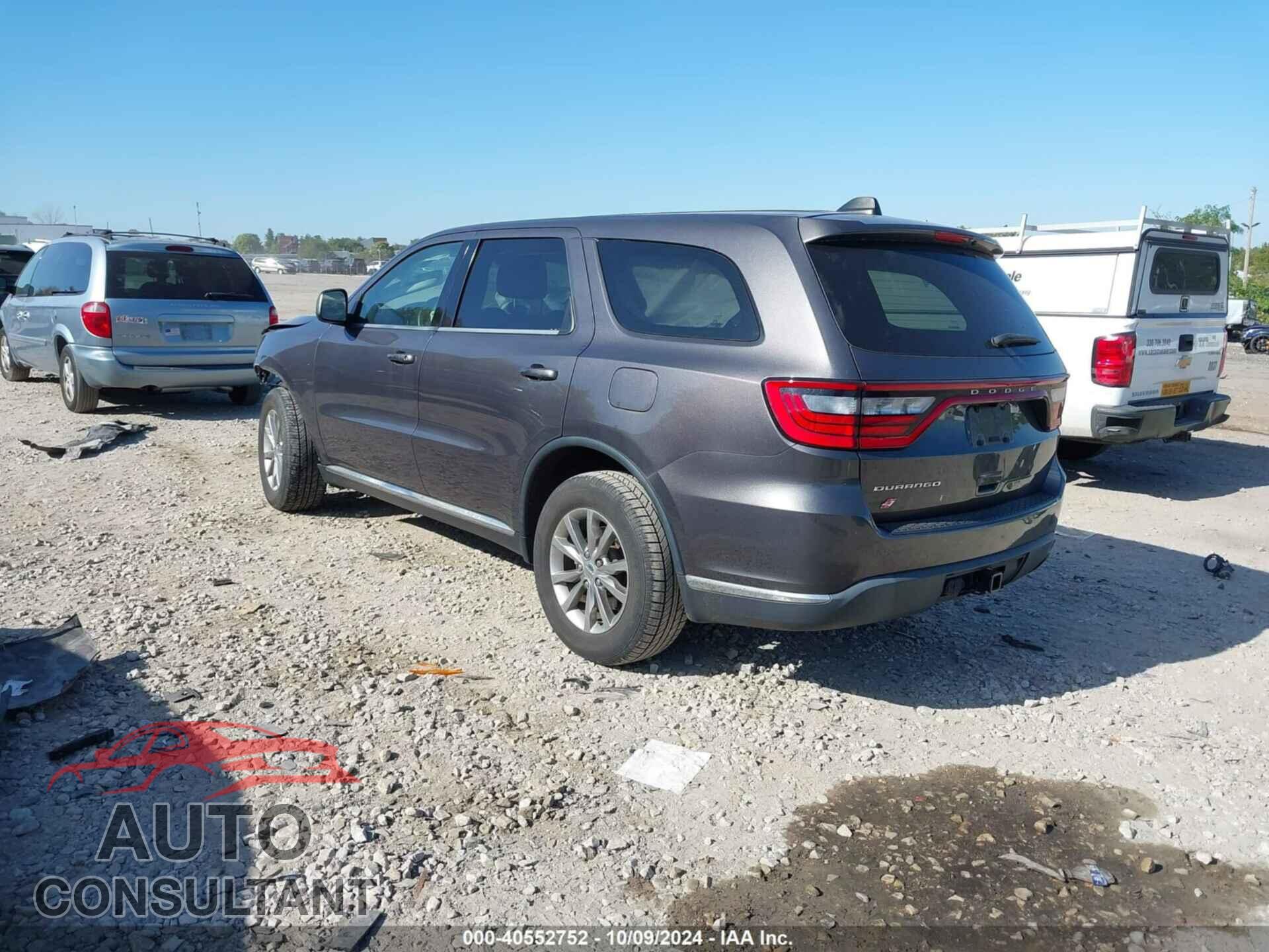 DODGE DURANGO 2018 - 1C4RDJAG4JC448447