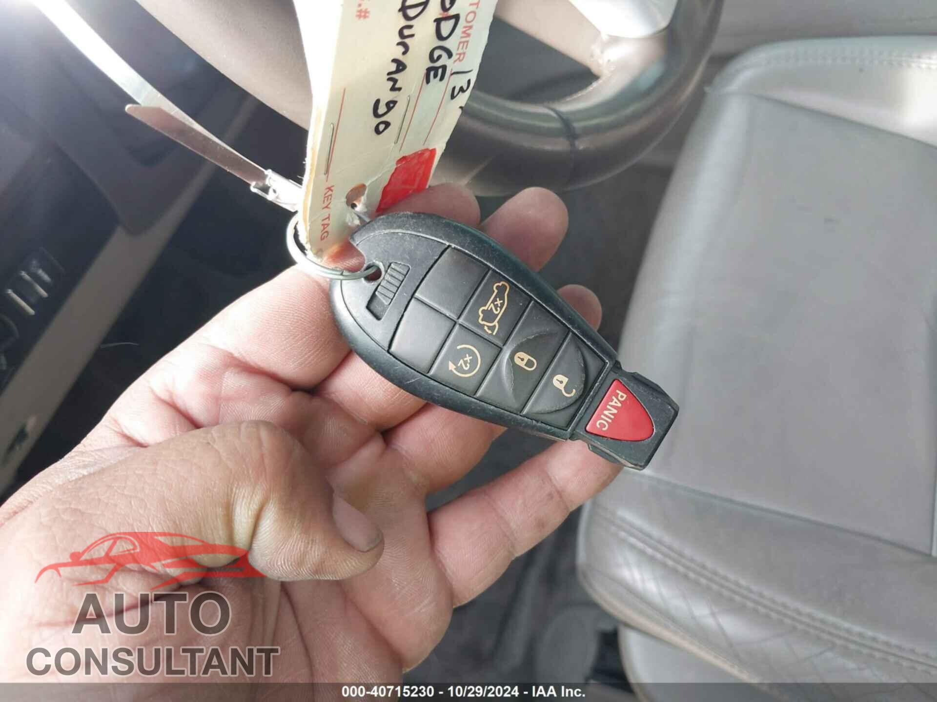 DODGE DURANGO 2013 - 1C4SDJDT6DC658224