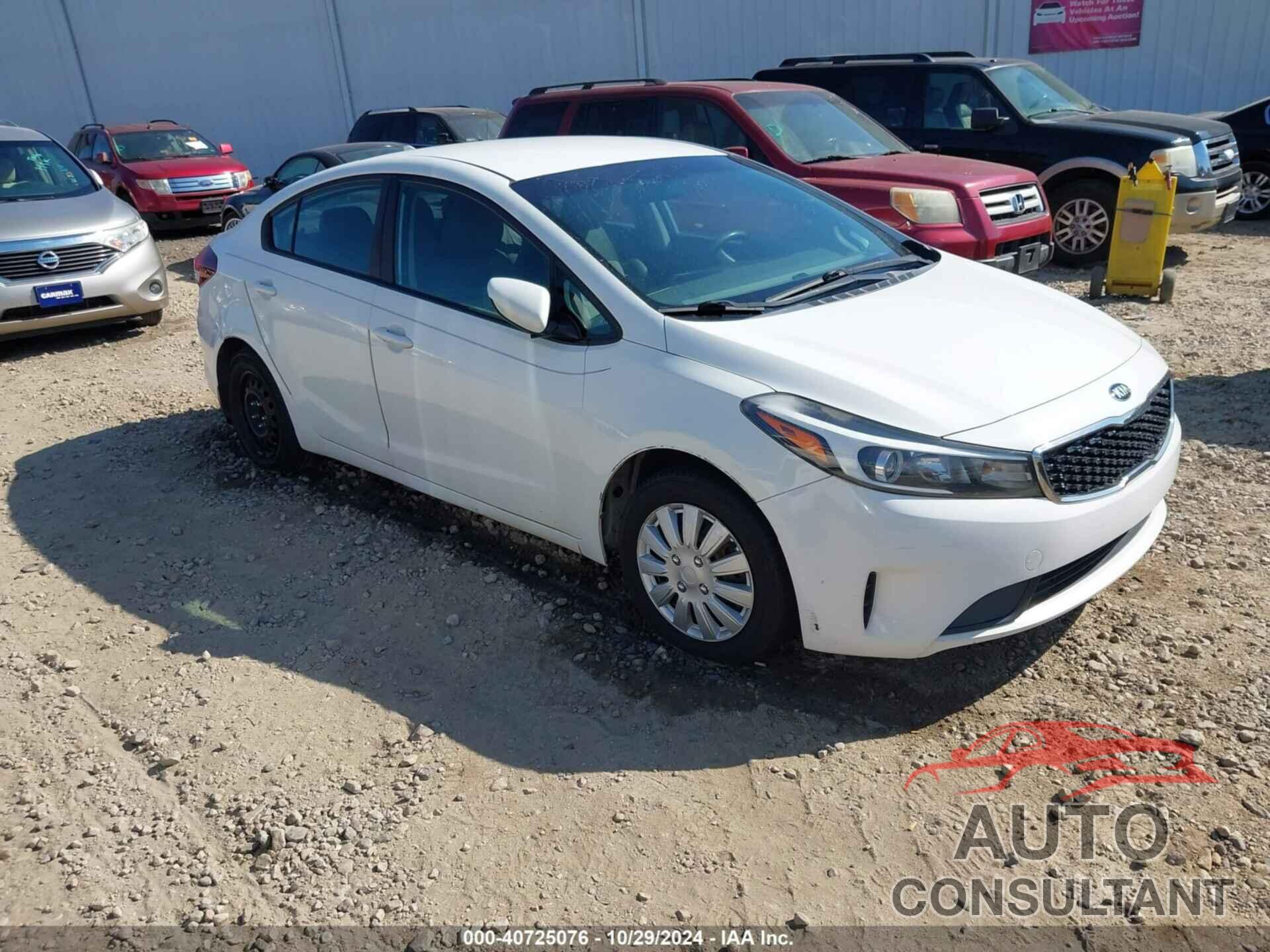 KIA FORTE 2017 - 3KPFK4A73HE108588