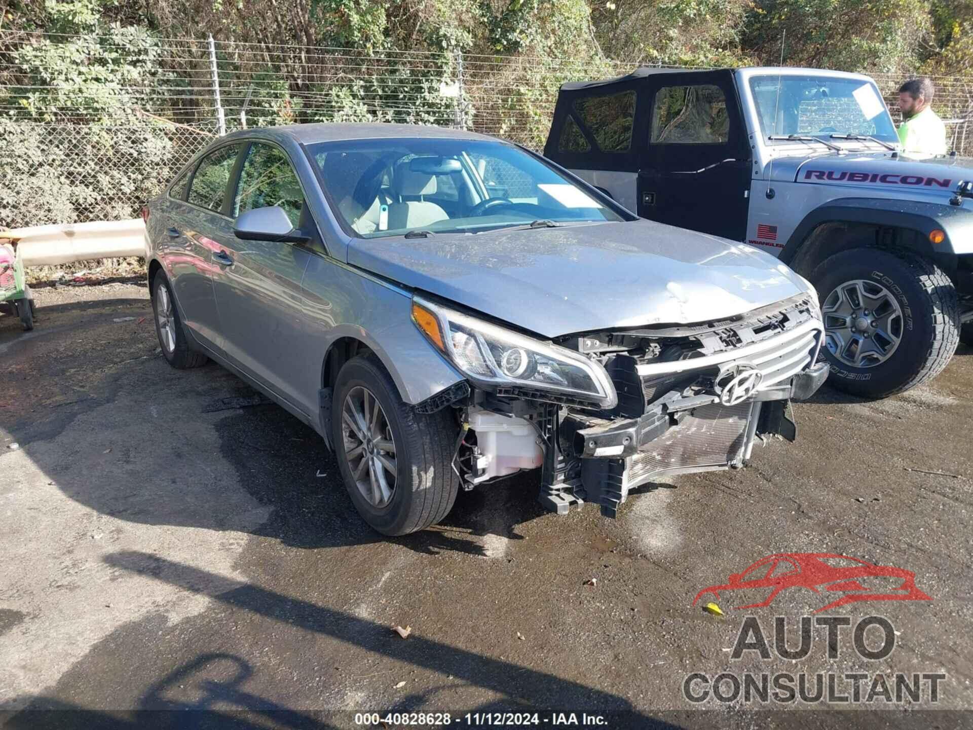 HYUNDAI SONATA 2017 - 5NPE24AFXHH495834