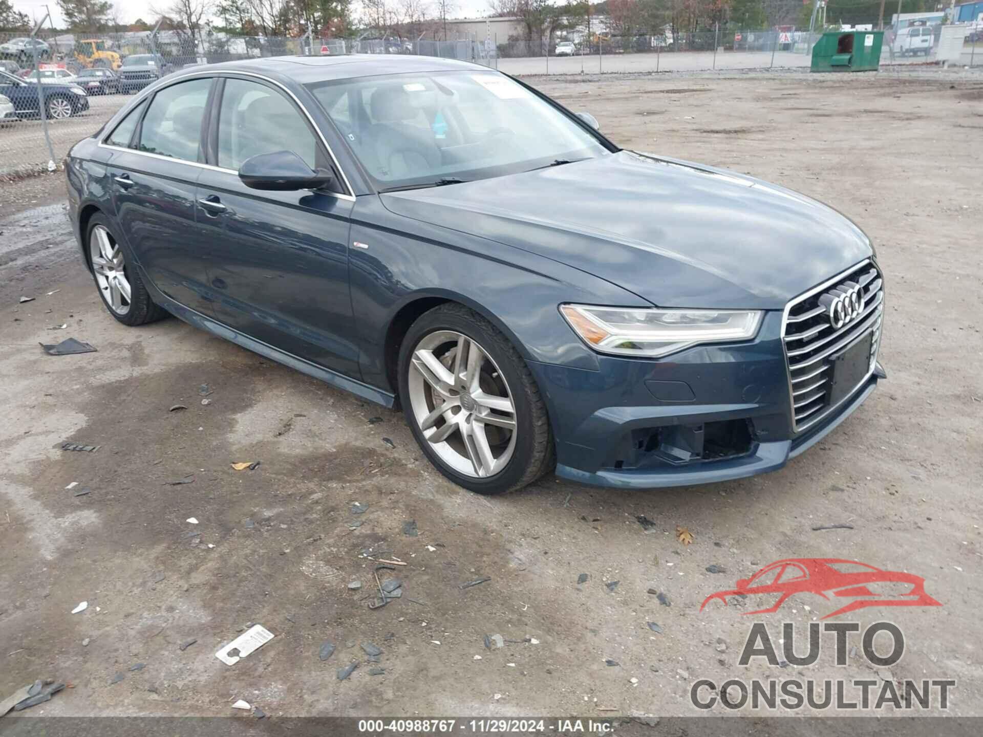 AUDI A6 2016 - WAUGFAFC4GN146321