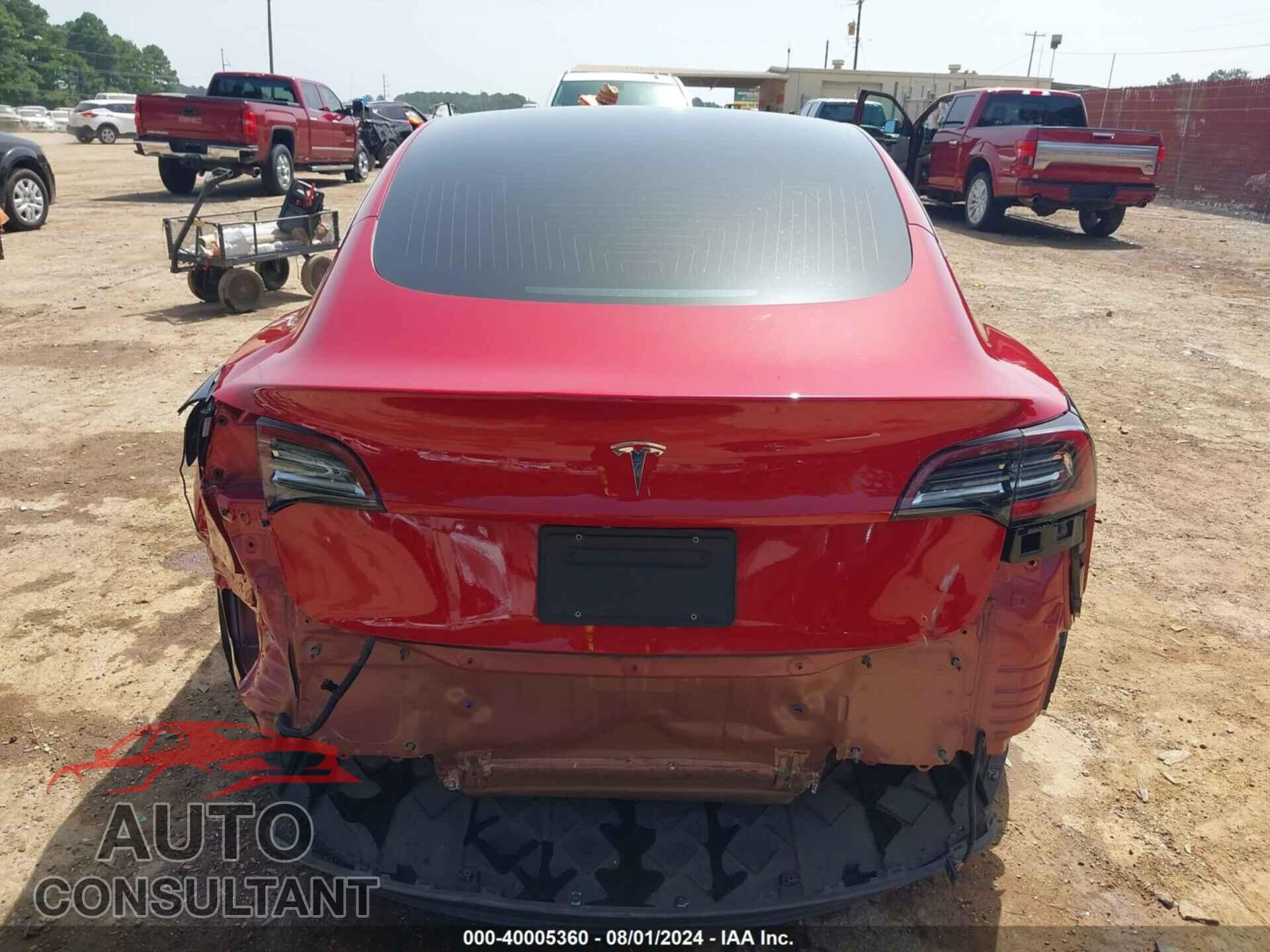 TESLA MODEL 3 2019 - 5YJ3E1EA4KF308704