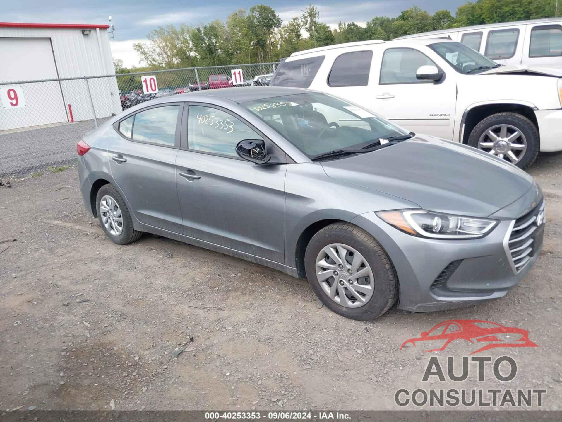 HYUNDAI ELANTRA 2018 - KMHD74LF8JU576879