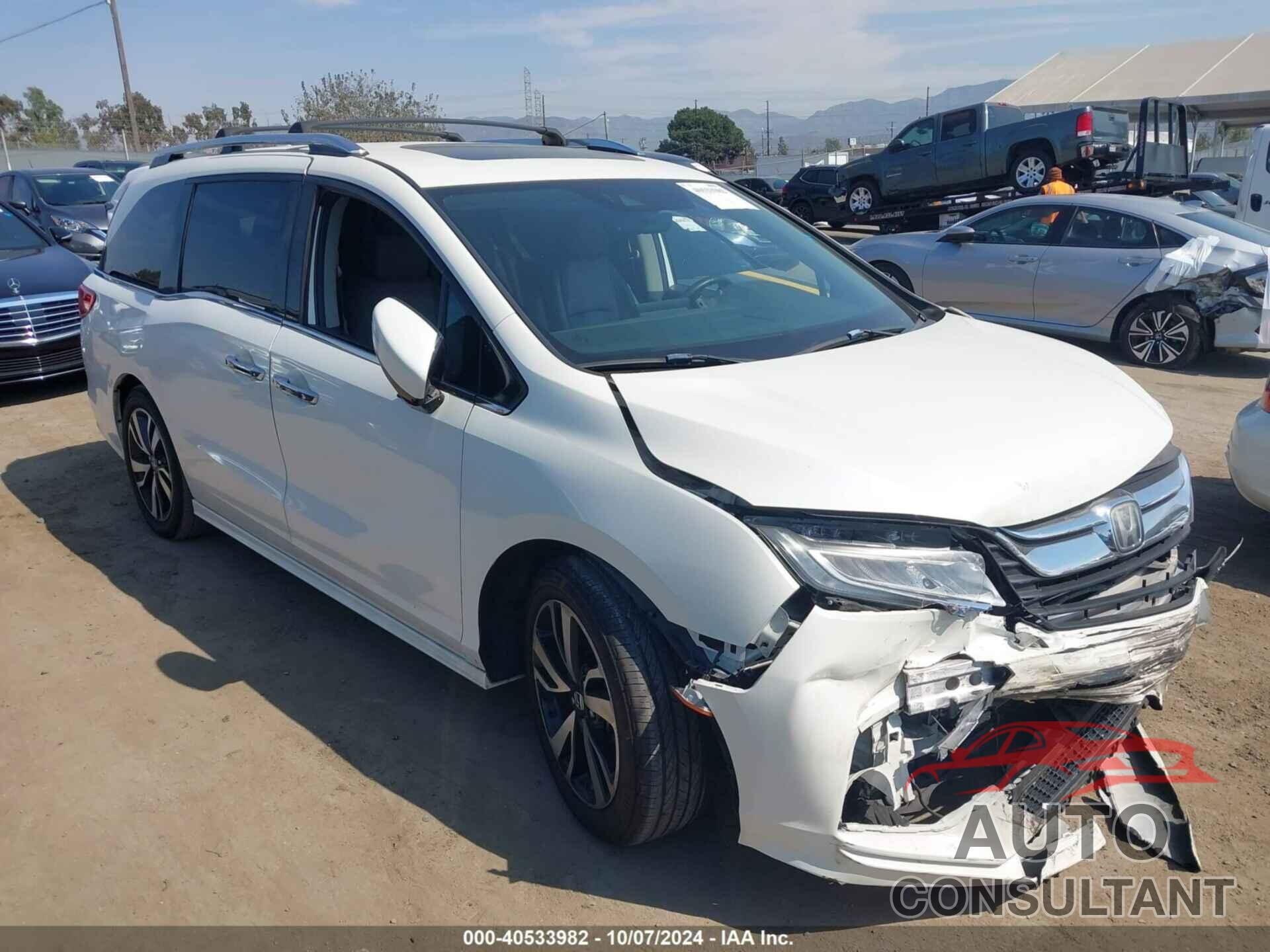 HONDA ODYSSEY 2018 - 5FNRL6H96JB051154