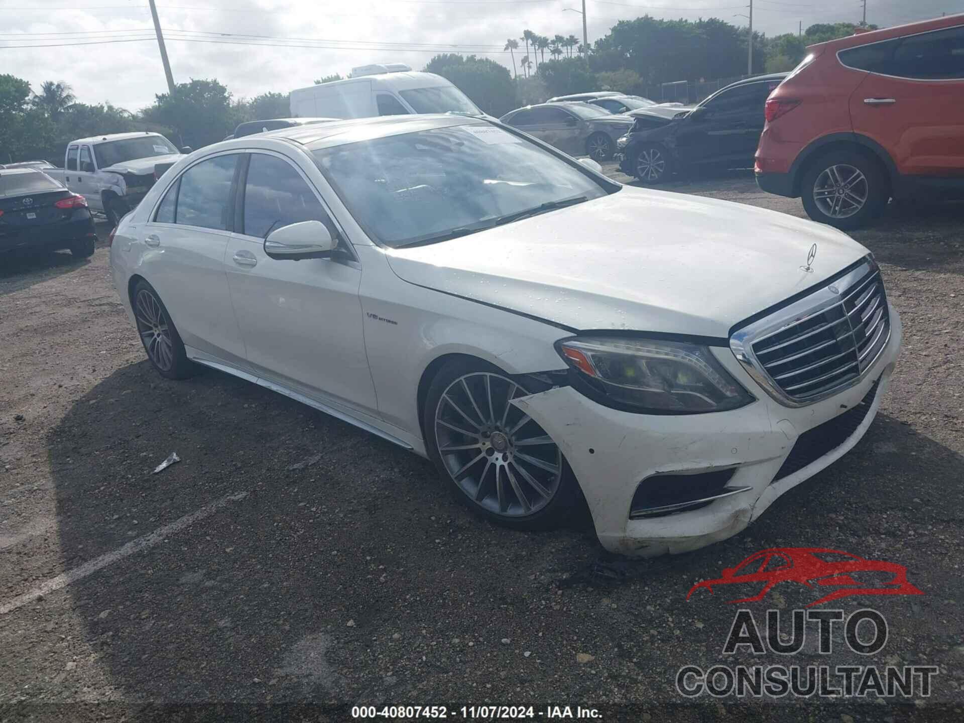 MERCEDES-BENZ S 550 2015 - WDDUG8CB1FA081933