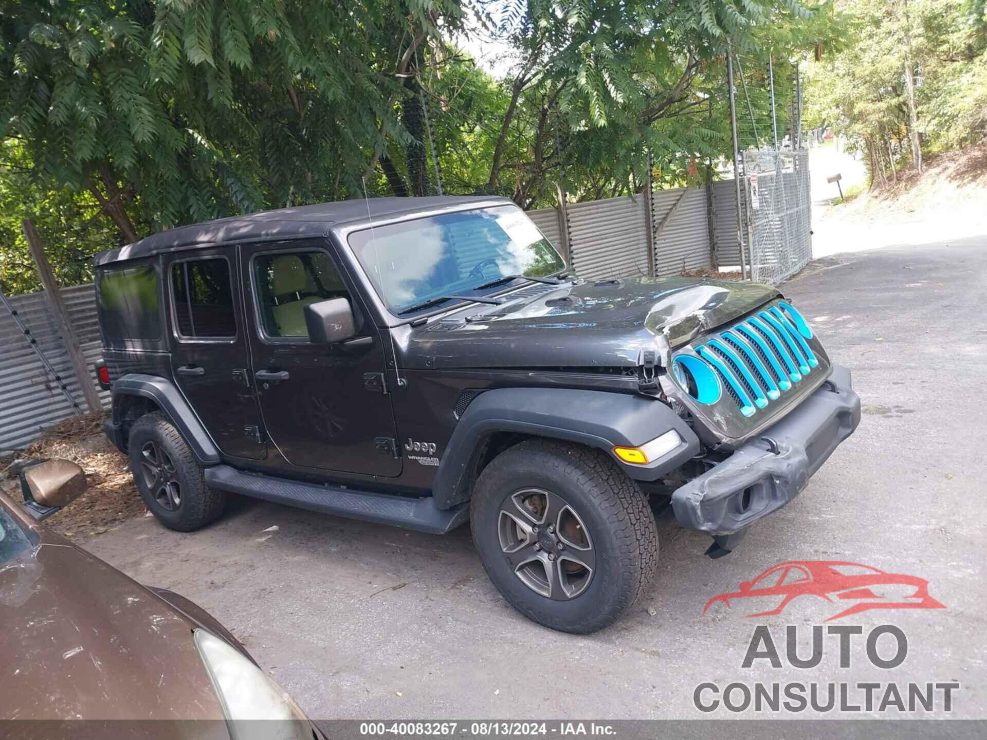JEEP WRANGLER UNLIMITED 2018 - 1C4HJXDG8JW170850