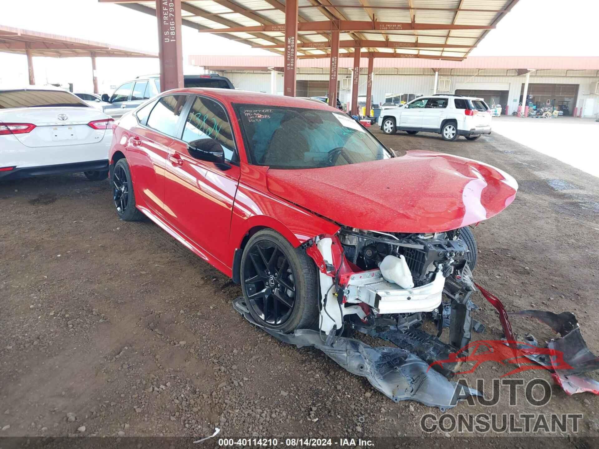 HONDA CIVIC 2022 - 2HGFE2F57NH598621