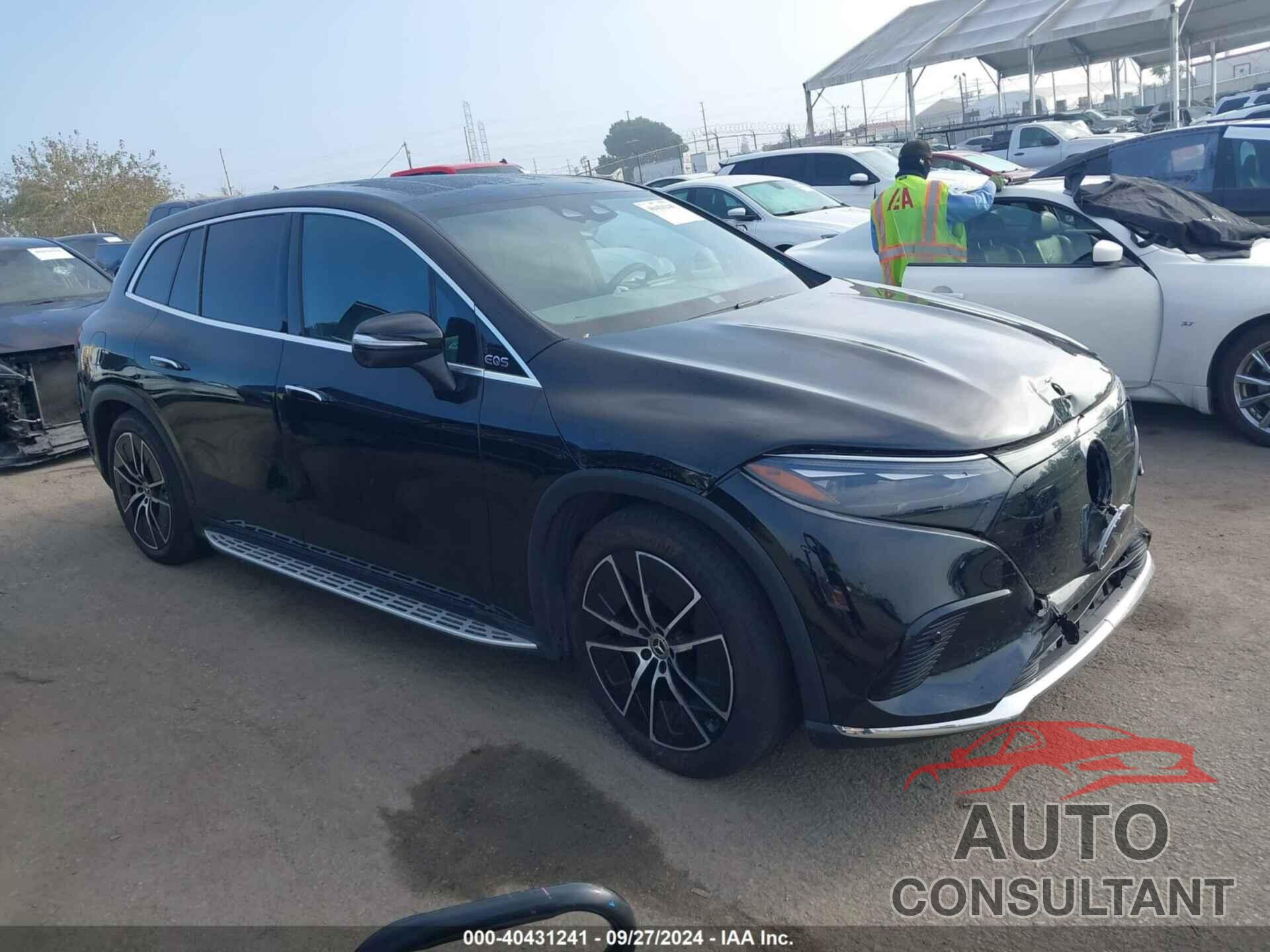 MERCEDES-BENZ EQS 450+ SUV 2023 - 4JGDM2DB4PA012522