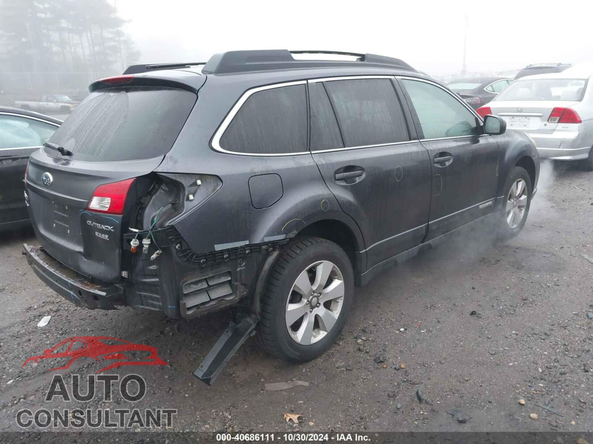 SUBARU OUTBACK 2011 - 4S4BRBCC9B3370876