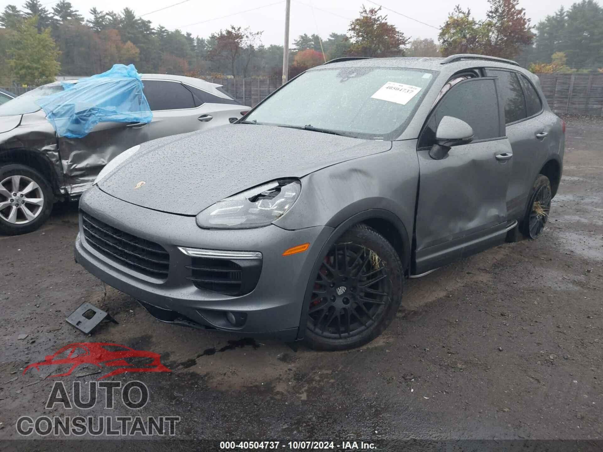 PORSCHE CAYENNE 2017 - WP1AB2A29HLA51371