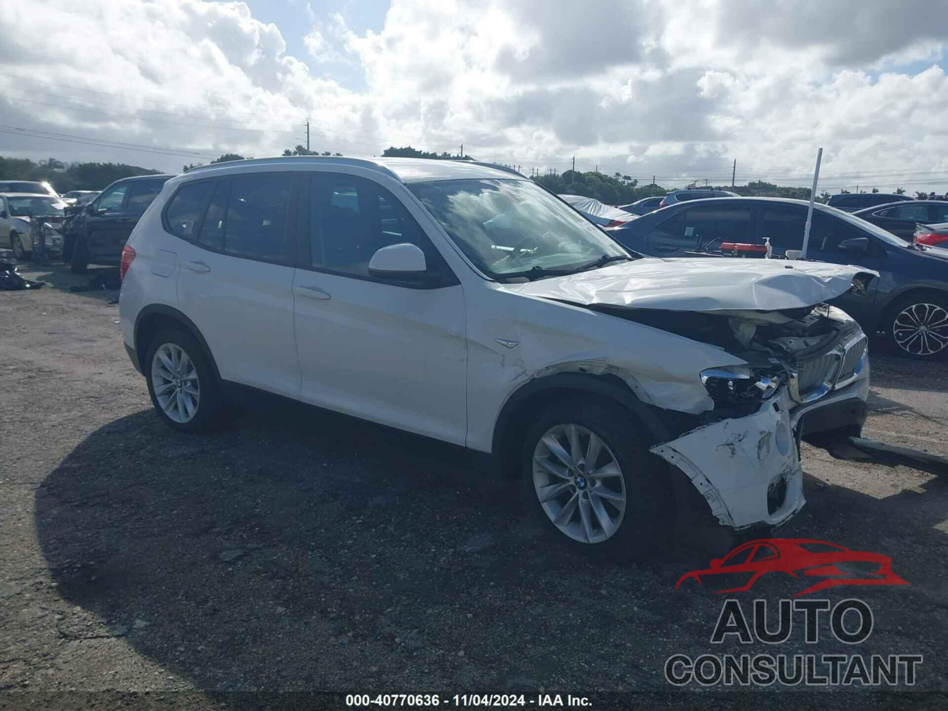 BMW X3 2015 - 5UXWZ7C51F0M83313