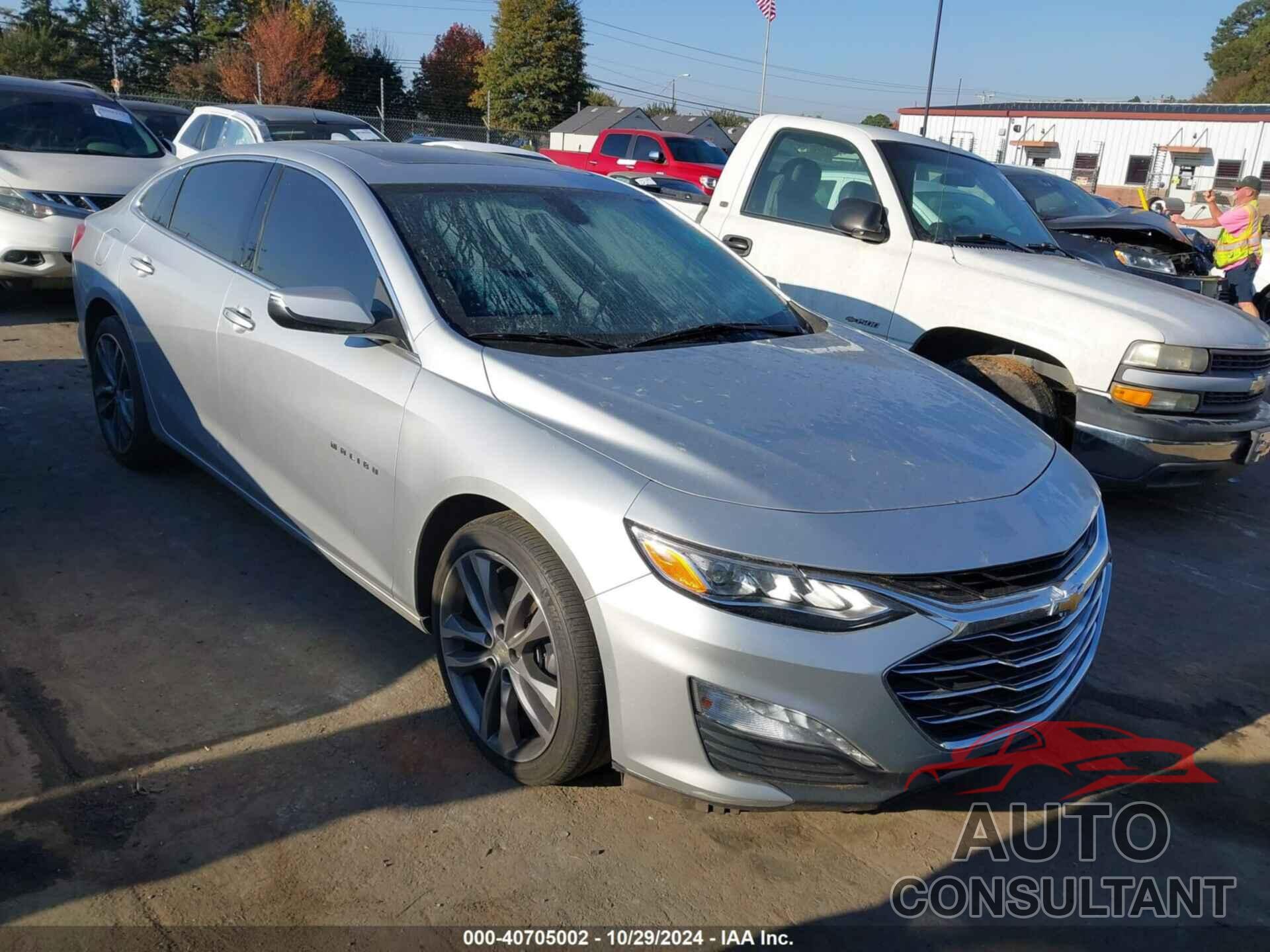 CHEVROLET MALIBU 2020 - 1G1ZE5SX7LF008543