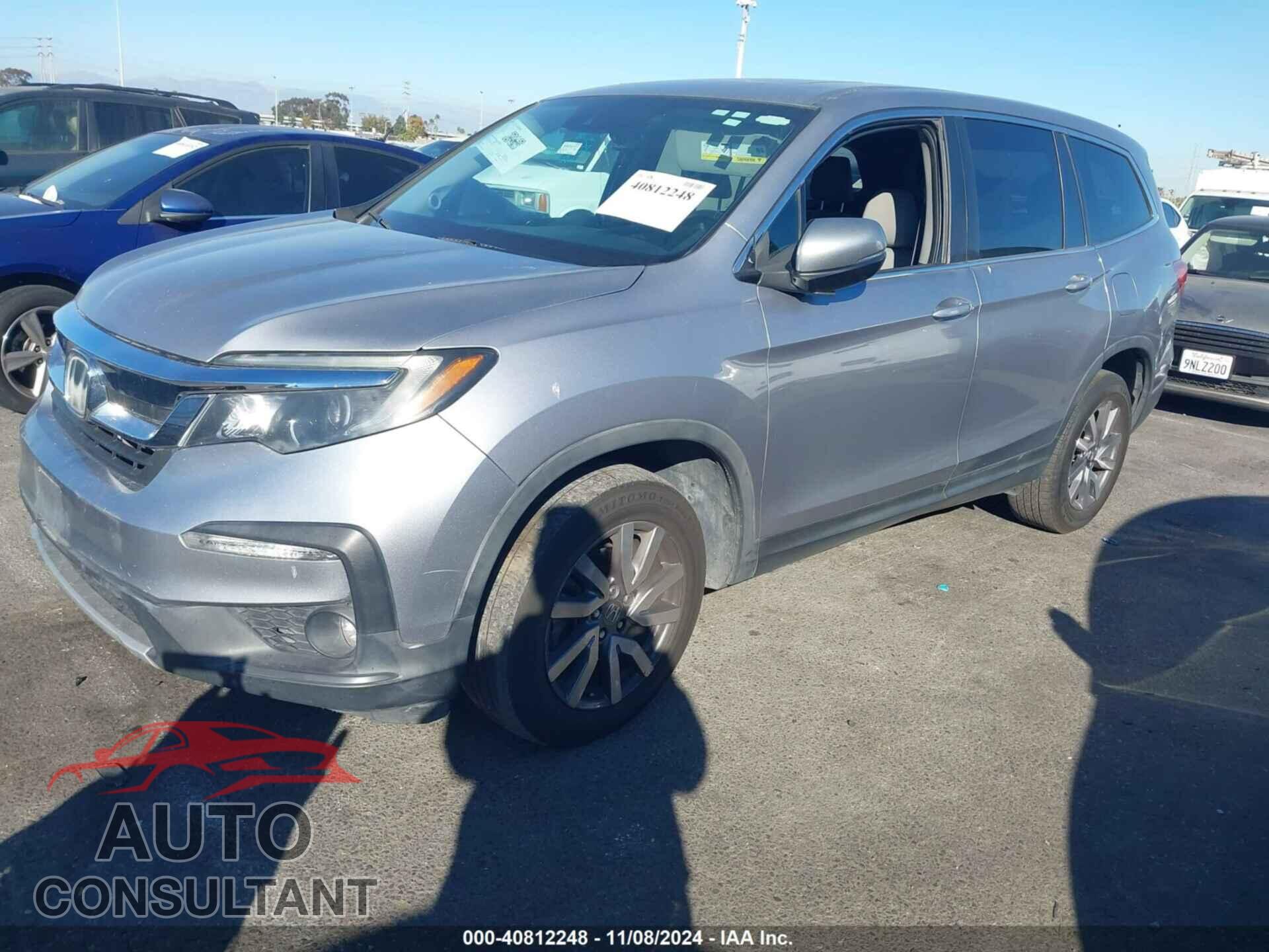HONDA PILOT 2019 - 5FNYF5H5XKB031467