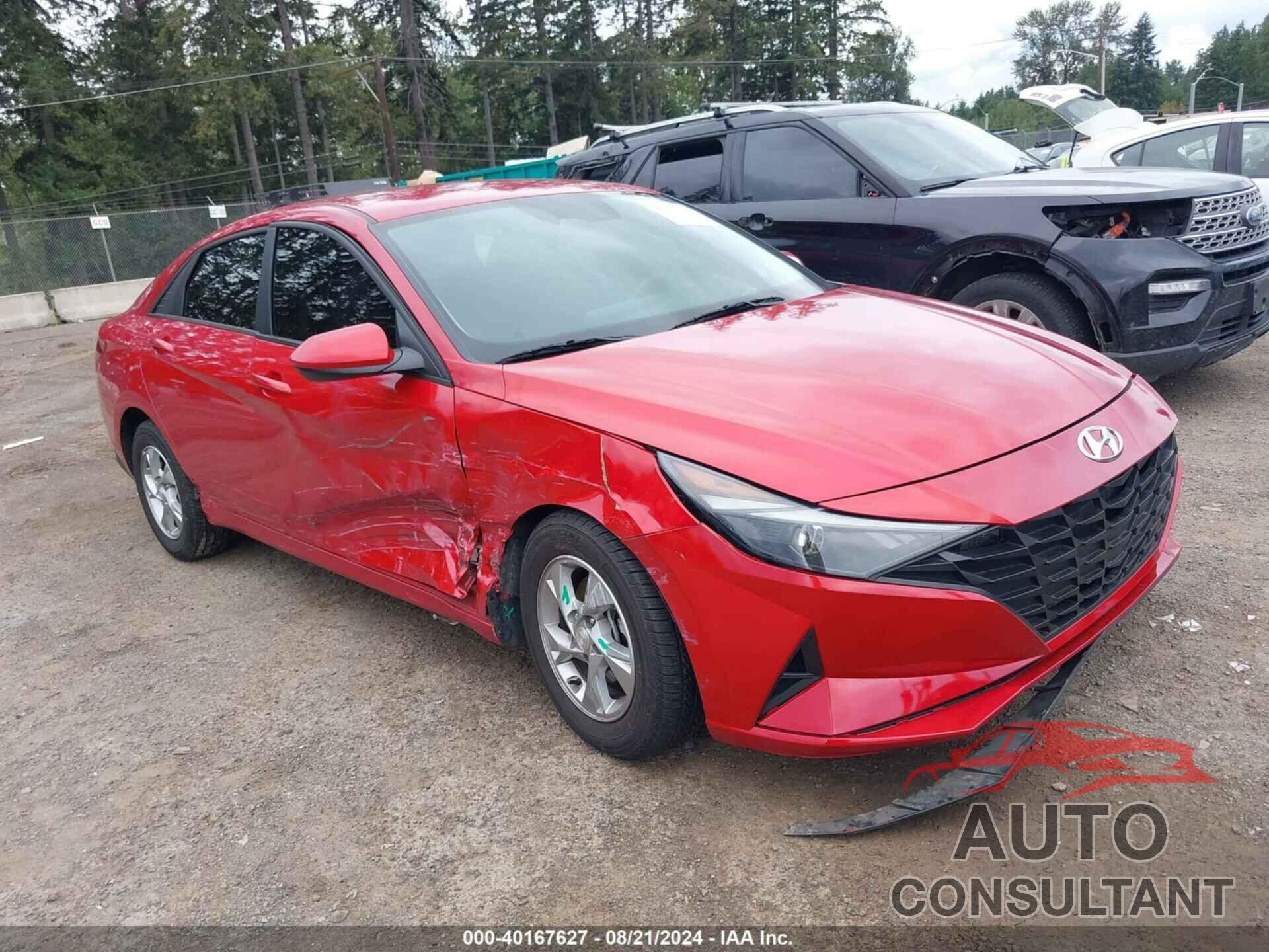 HYUNDAI ELANTRA 2021 - 5NPLL4AG3MH011350