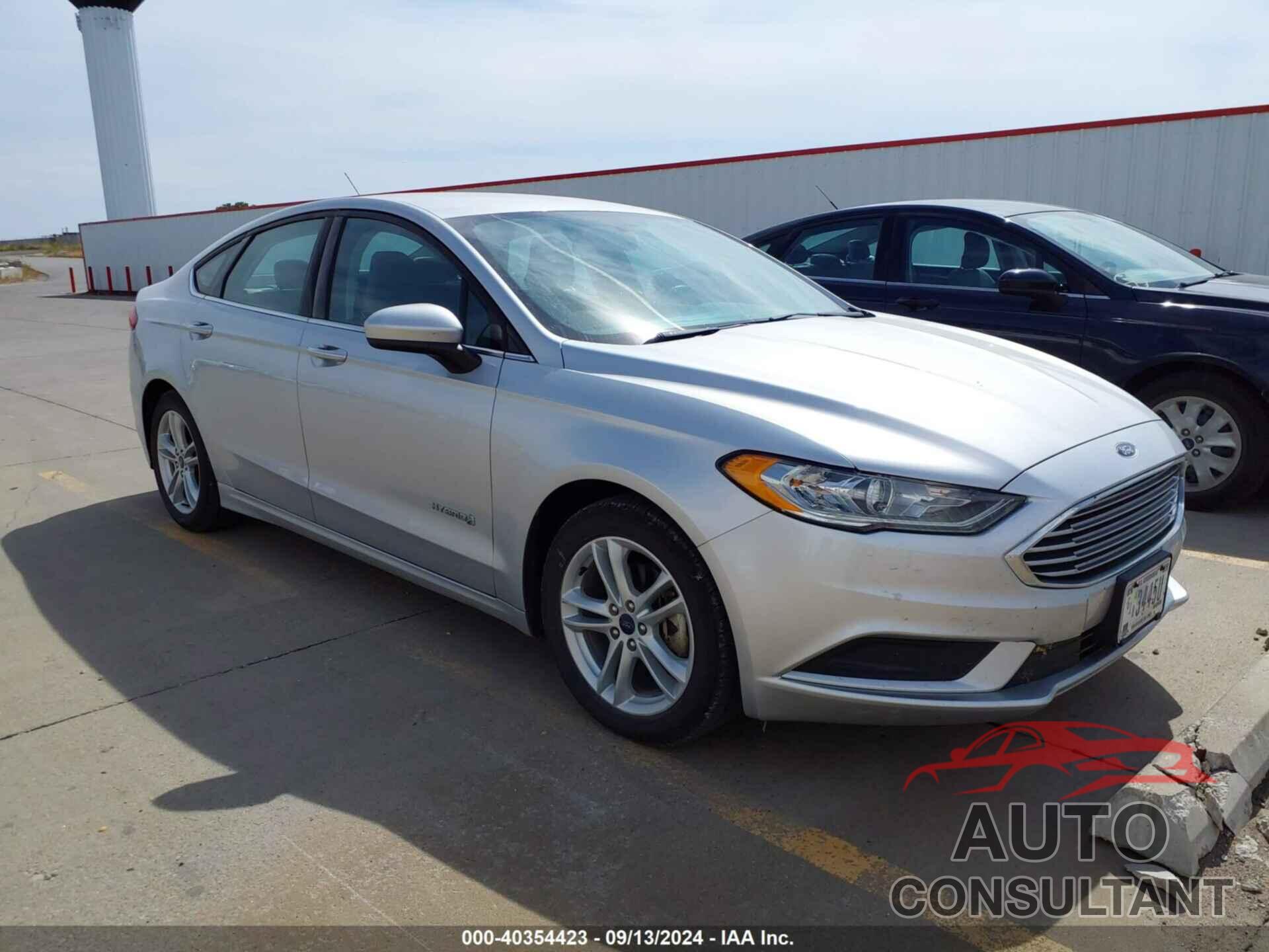 FORD FUSION HYBRID 2018 - 3FA6P0UUXJR122987