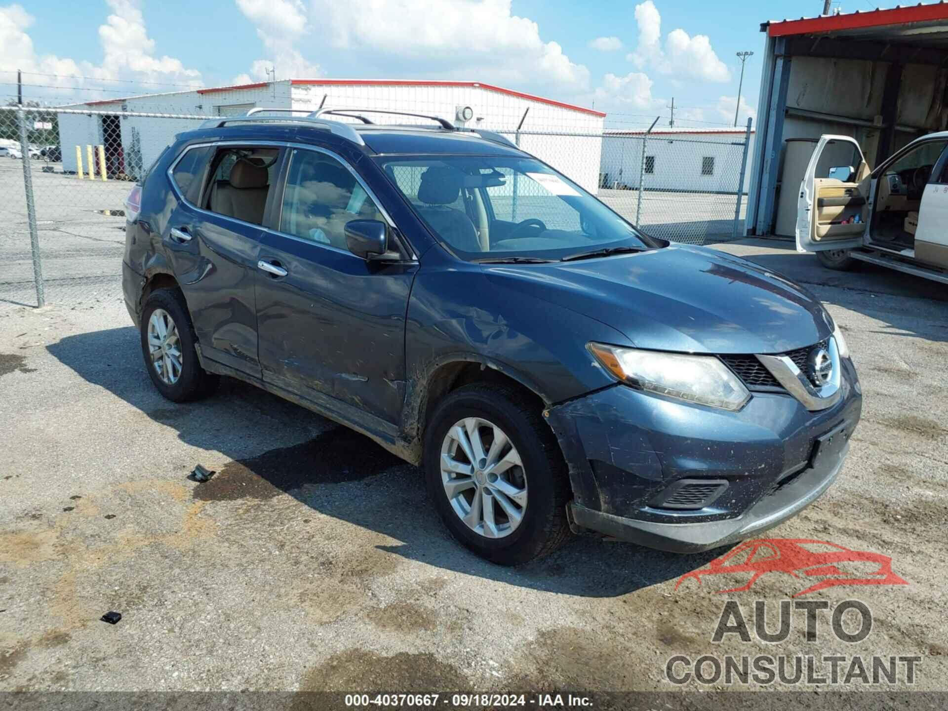 NISSAN ROGUE 2016 - KNMAT2MV5GP610247