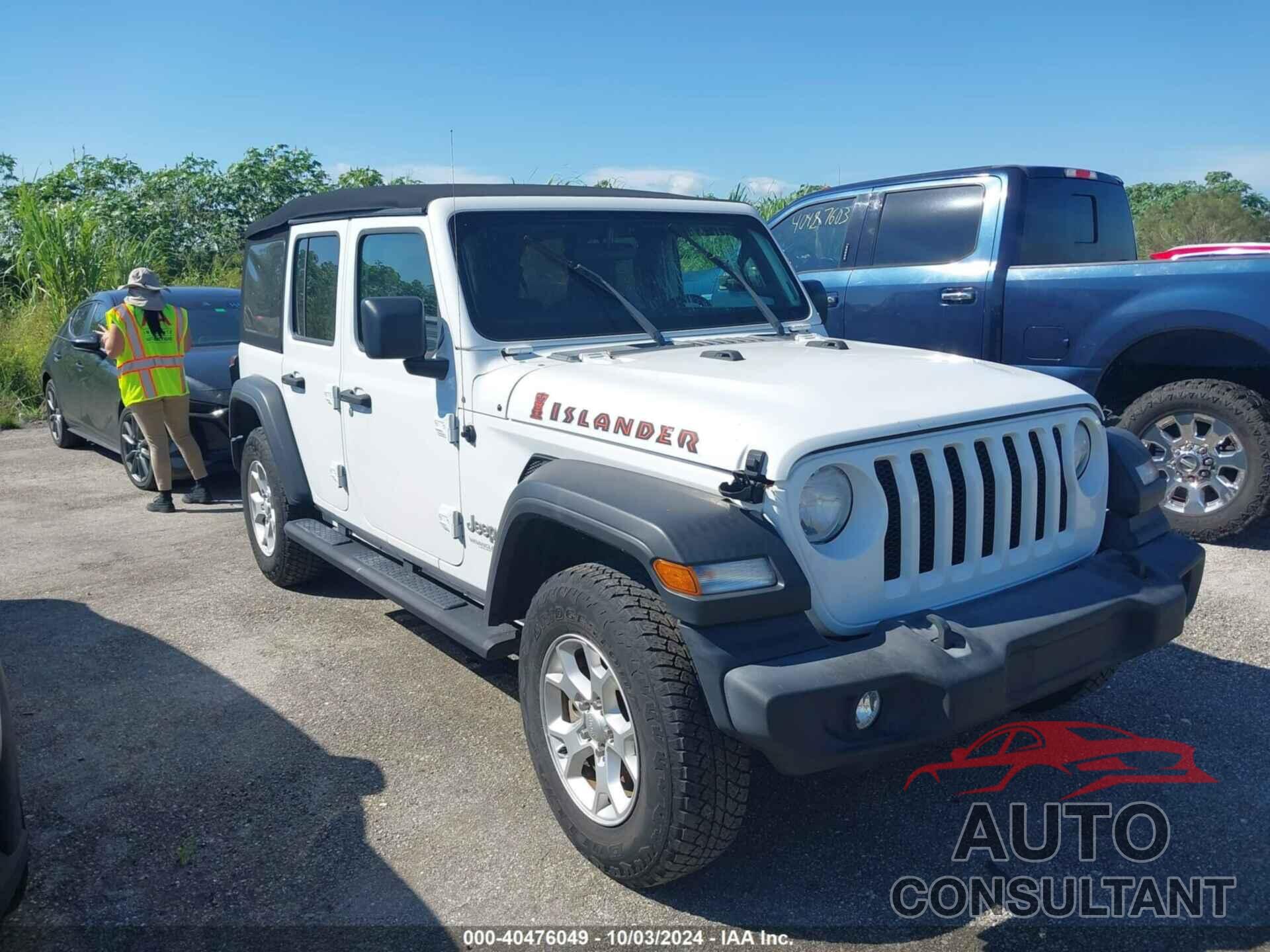 JEEP WRANGLER UNLIMITED 2021 - 1C4HJXDG8MW549433