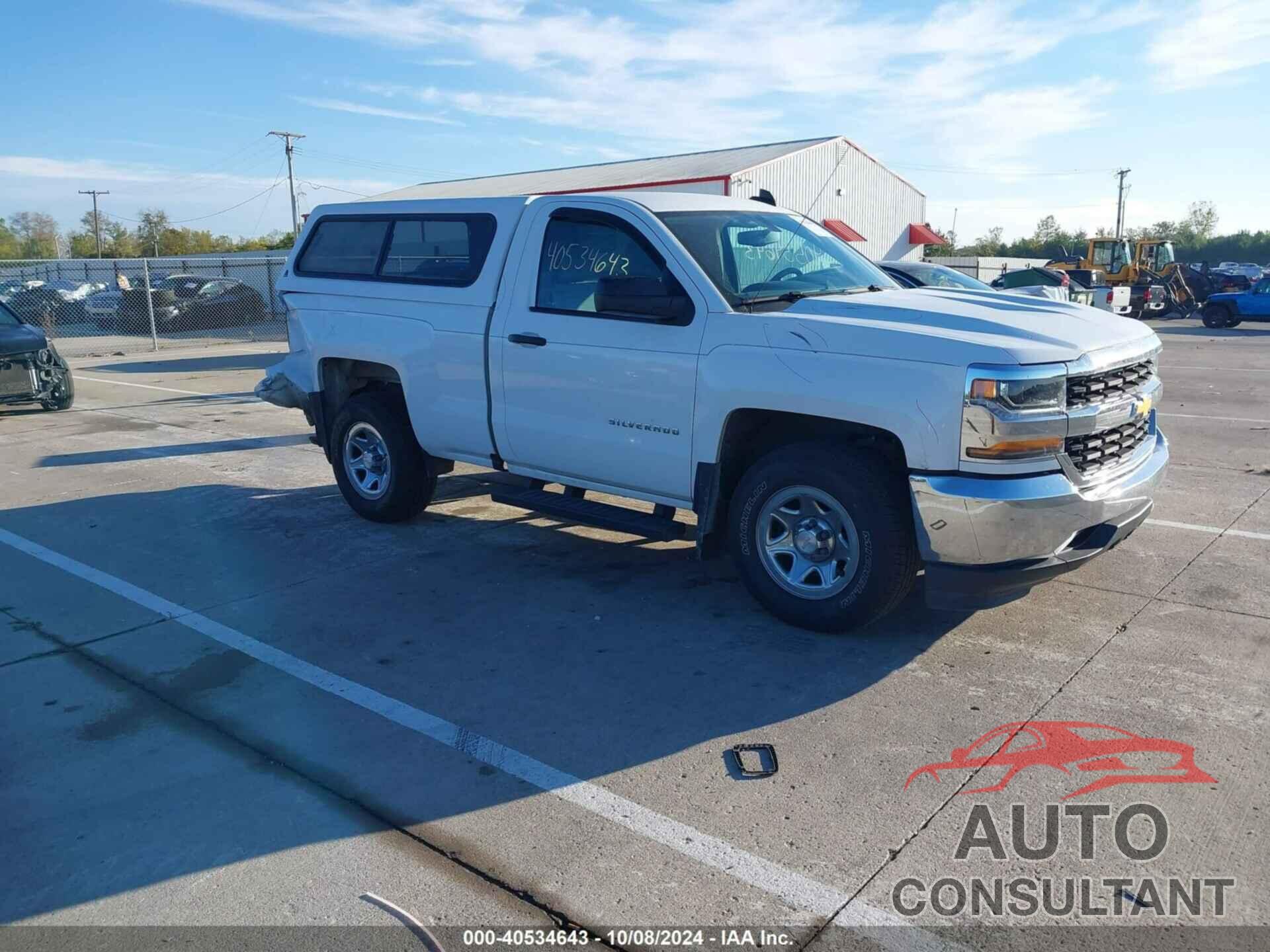 CHEVROLET SILVERADO 1500 2017 - 1GCNCNEH1HZ137271