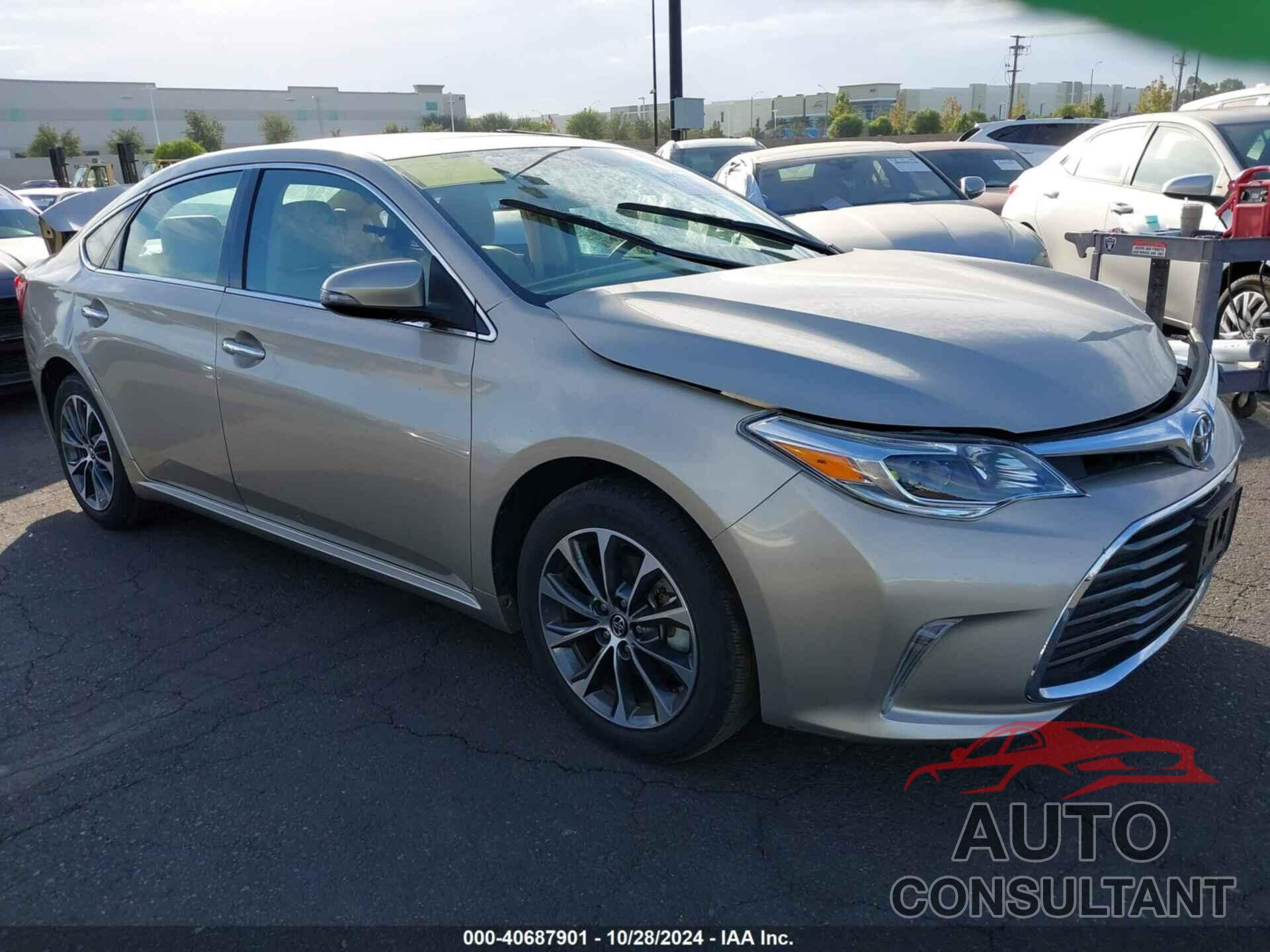 TOYOTA AVALON 2016 - 4T1BK1EB4GU224292