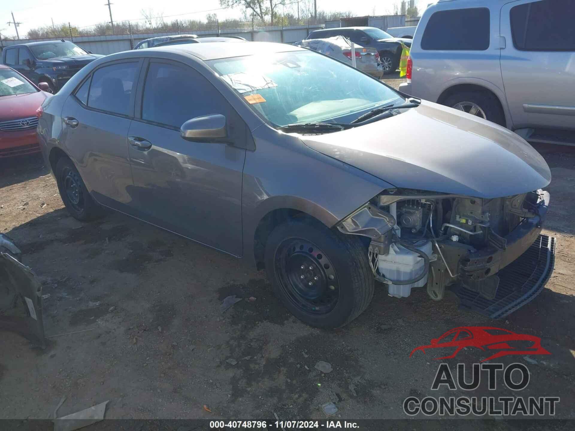 TOYOTA COROLLA 2017 - 5YFBURHE8HP647765