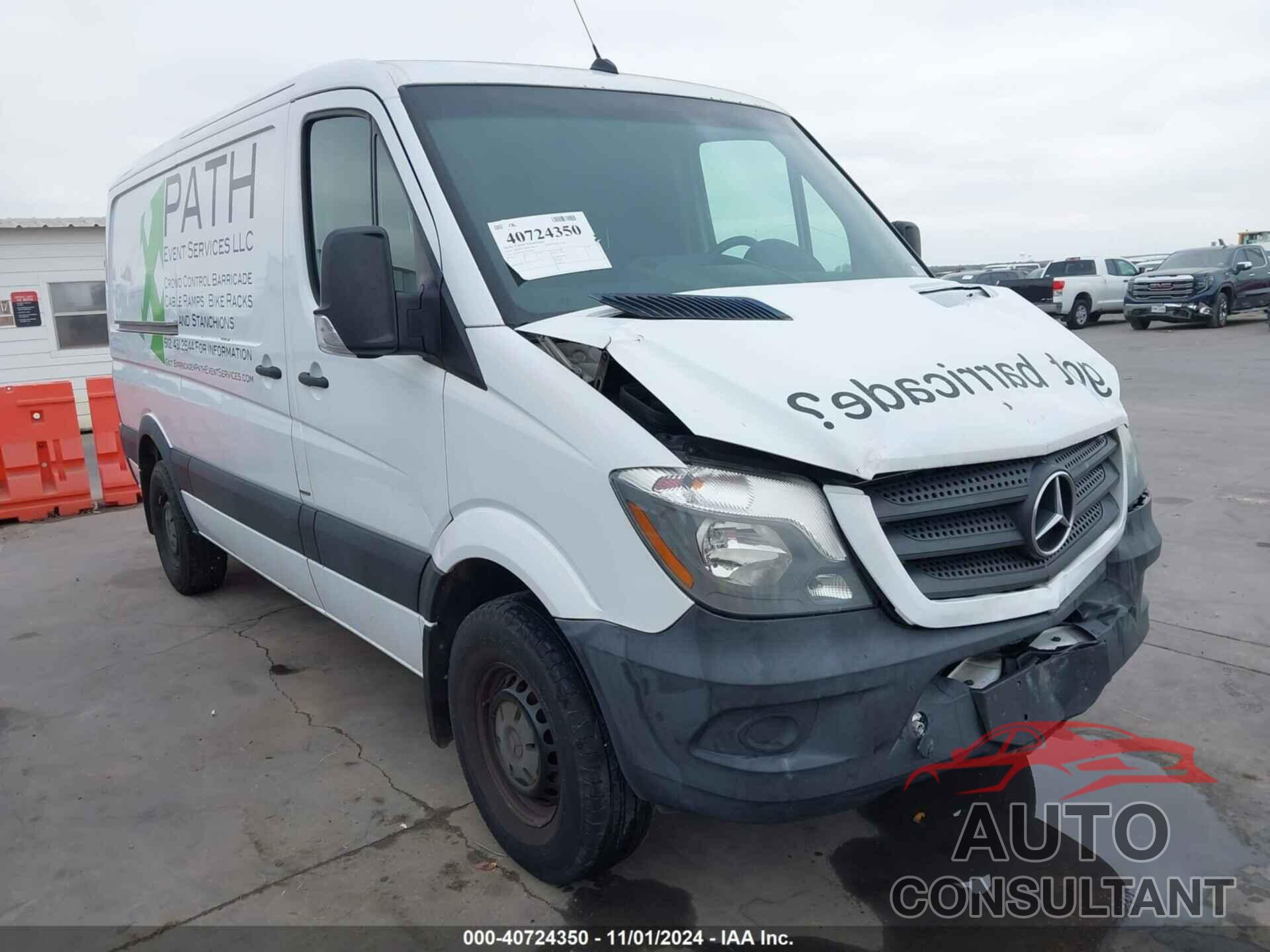 MERCEDES-BENZ SPRINTER 2500 2016 - WD3PE7DD7GP317307