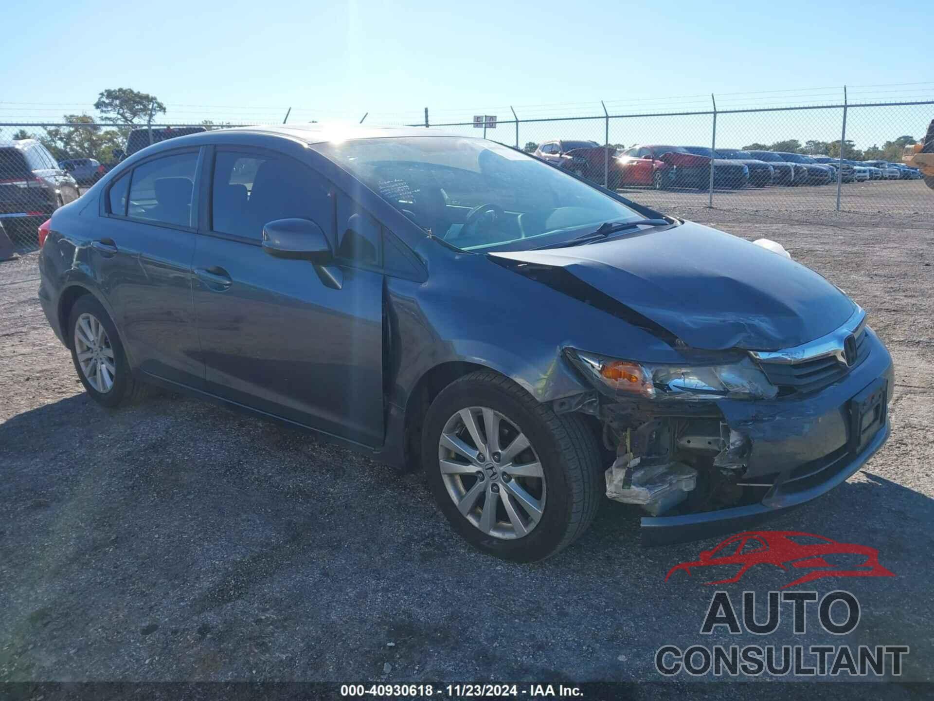 HONDA CIVIC 2012 - 19XFB2F87CE019377