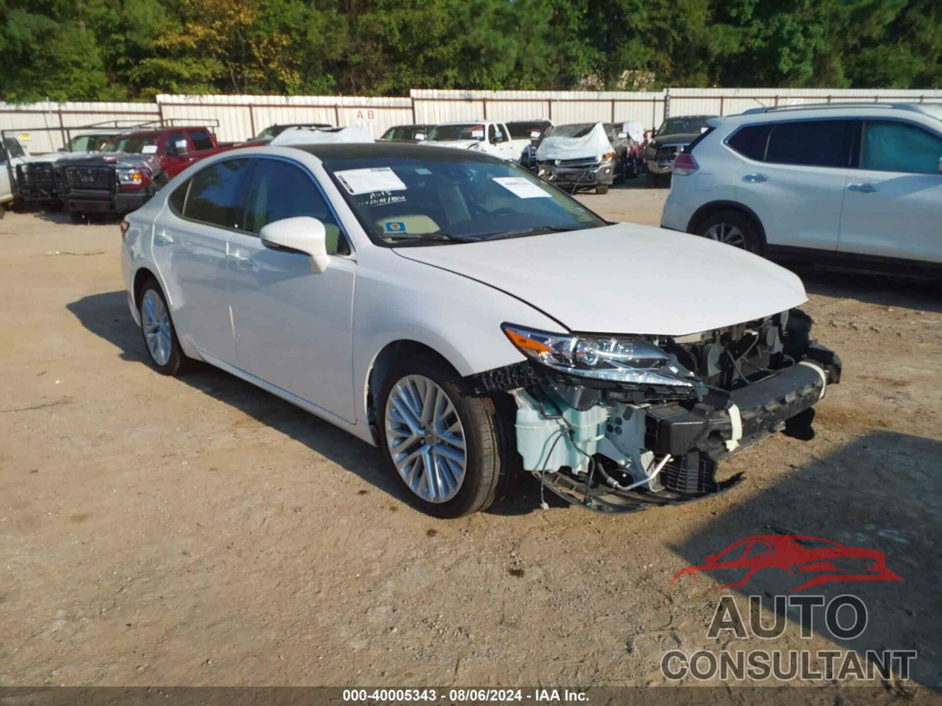 LEXUS ES 350 2018 - 58ABK1GG0JU105003