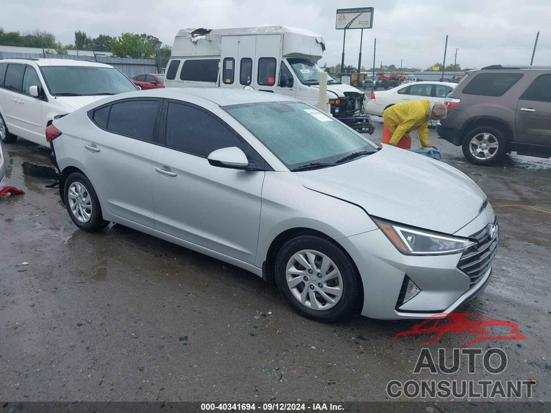 HYUNDAI ELANTRA 2019 - 5NPD74LF3KH453460