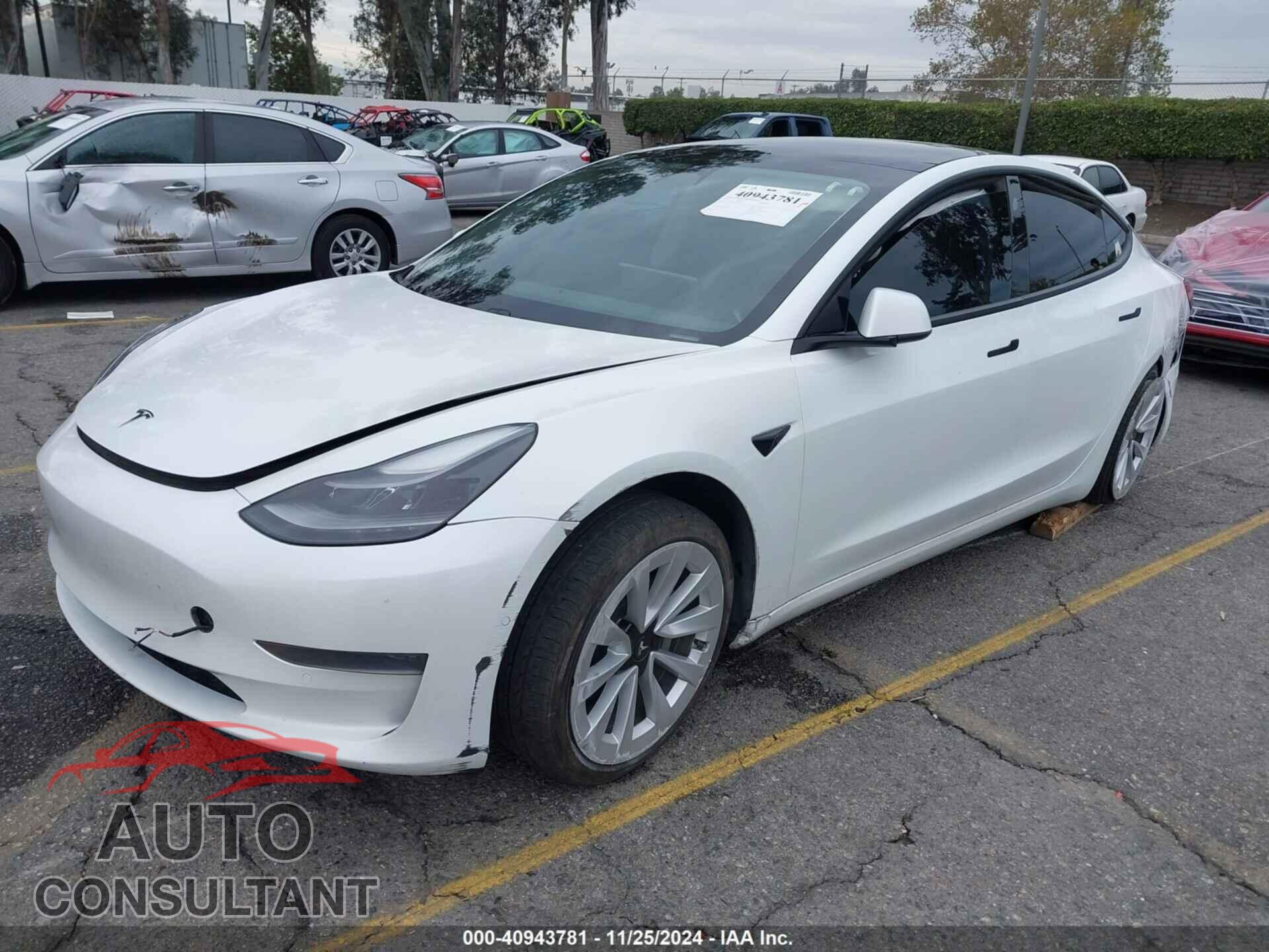 TESLA MODEL 3 2021 - 5YJ3E1EA9MF028652