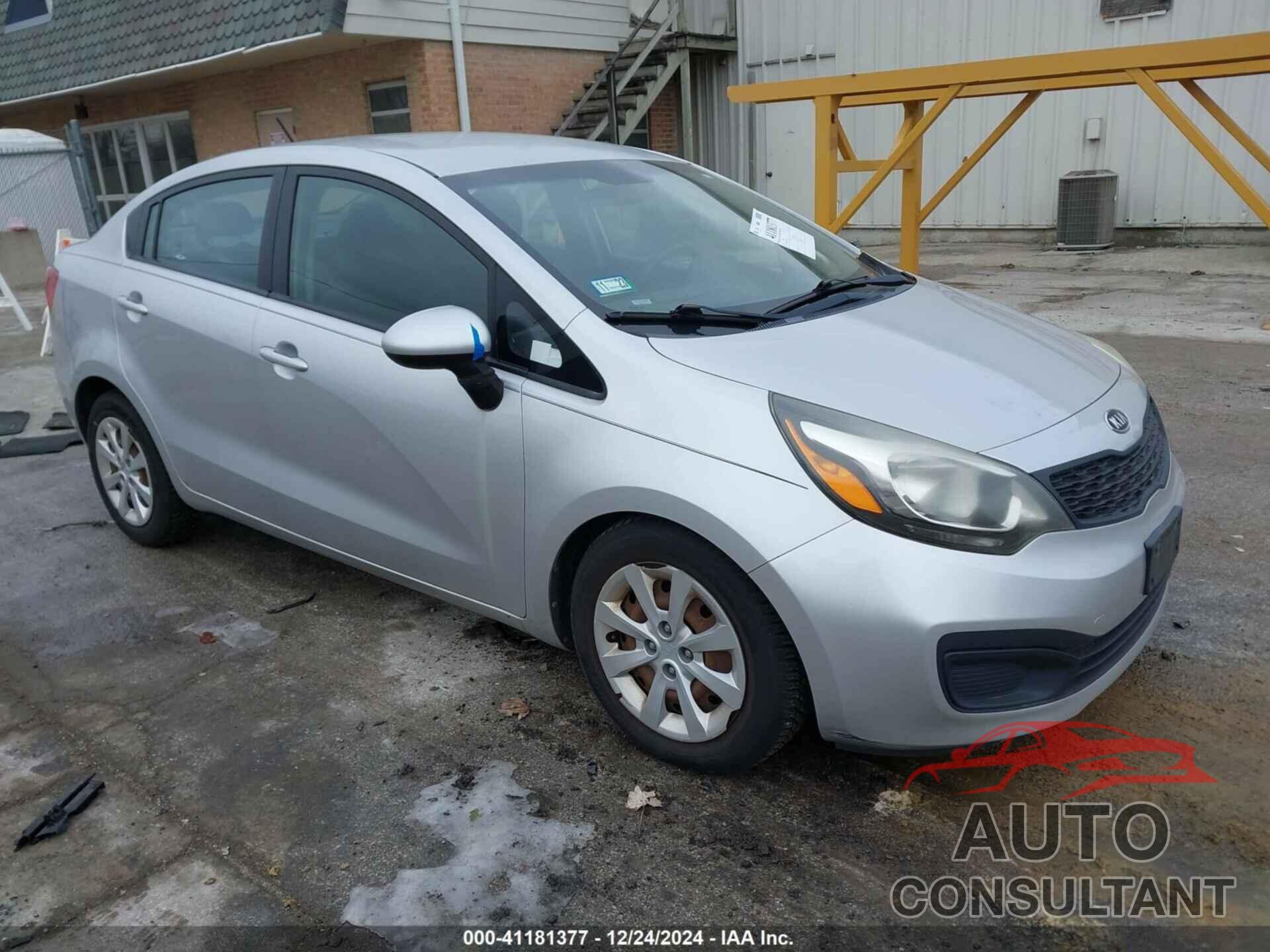 KIA RIO 2012 - KNADM4A30C6087077