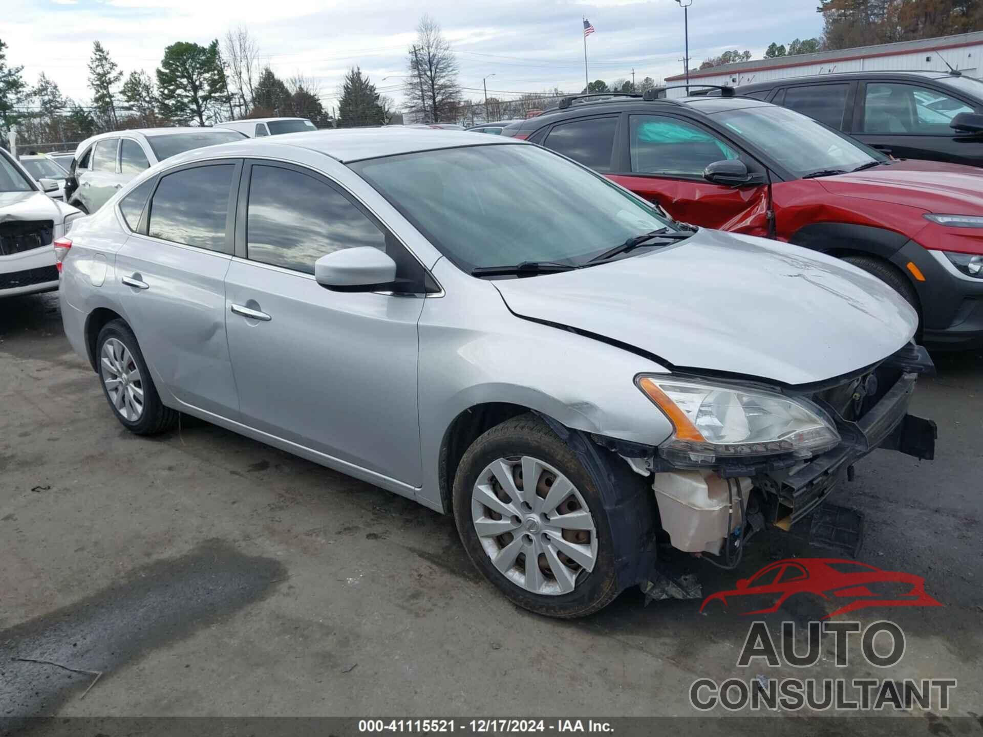 NISSAN SENTRA 2014 - 3N1AB7AP2EY211400