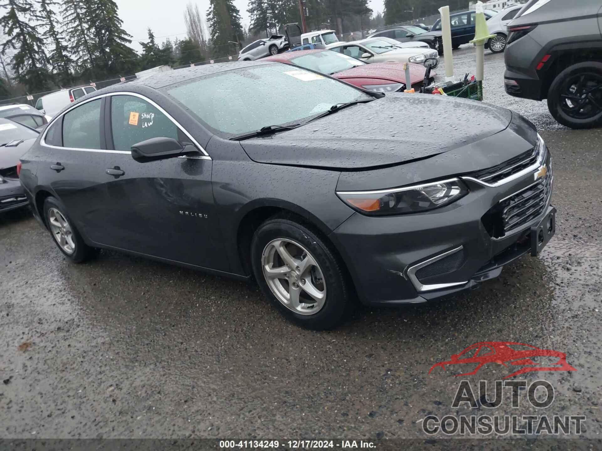 CHEVROLET MALIBU 2017 - 1G1ZC5ST9HF263320