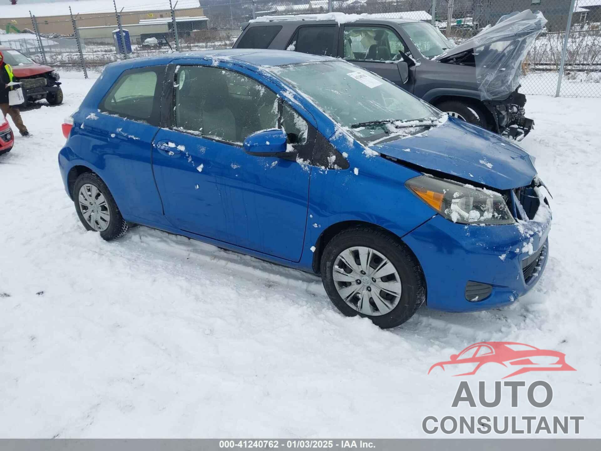 TOYOTA YARIS 2012 - JTDJTUD3XCD540928