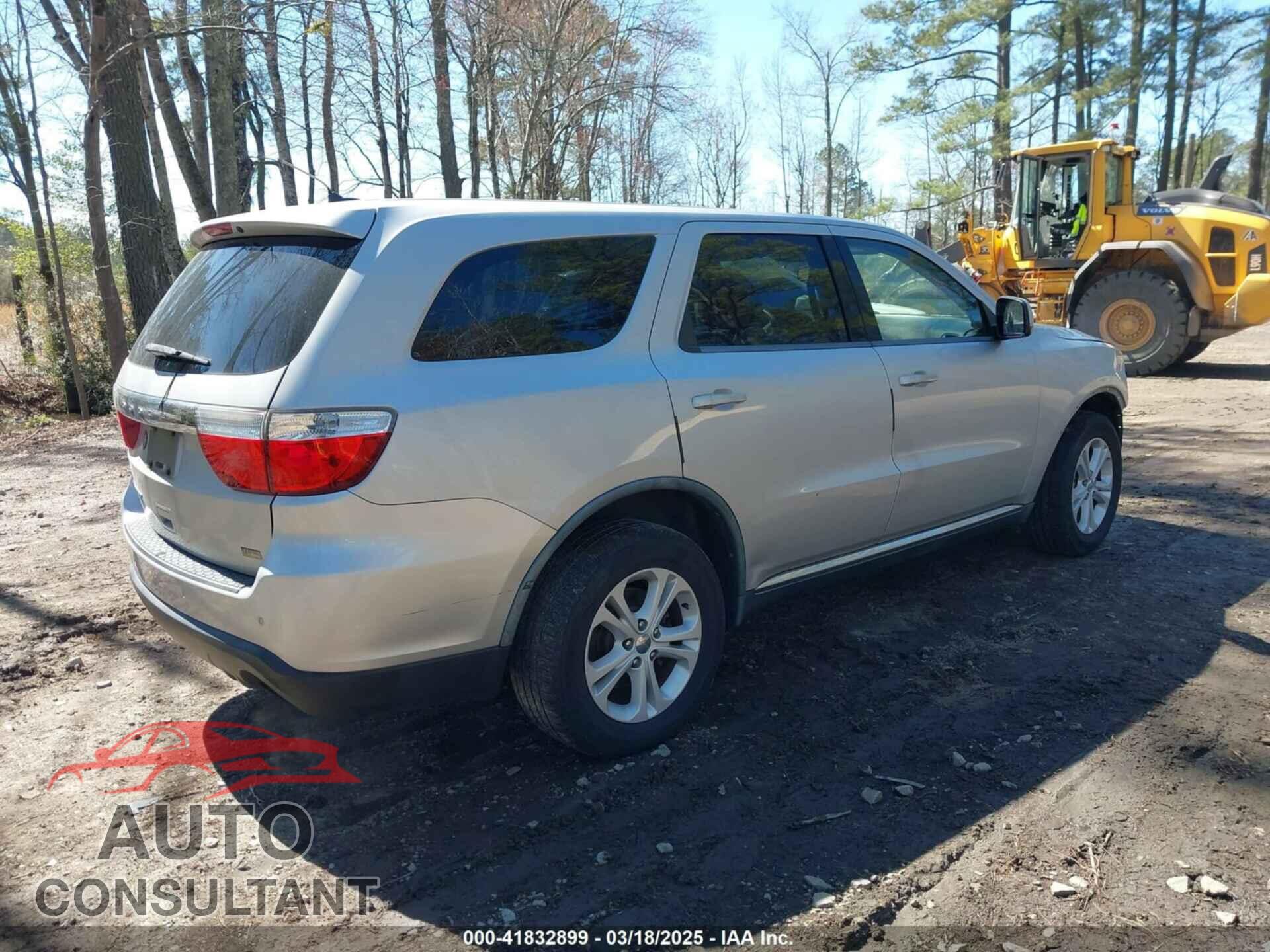 DODGE DURANGO 2011 - 1D4RD2GG3BC741886
