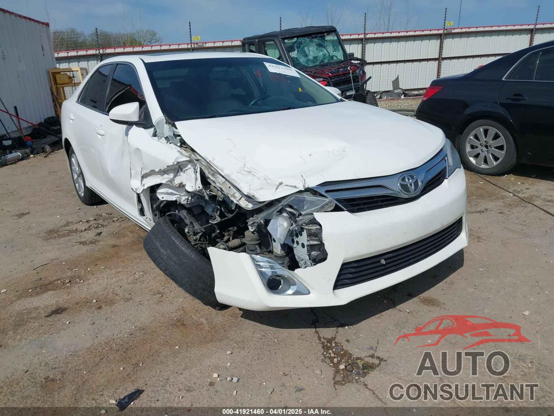 TOYOTA CAMRY 2013 - 4T4BF1FKXDR314843