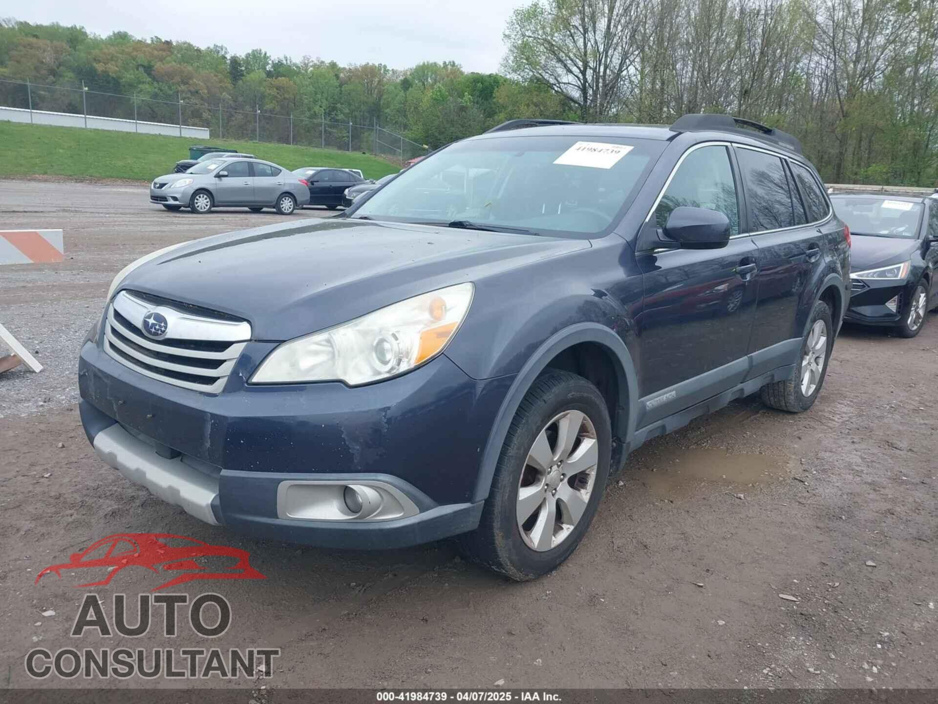 SUBARU OUTBACK 2011 - 4S4BRCKC8B3328626