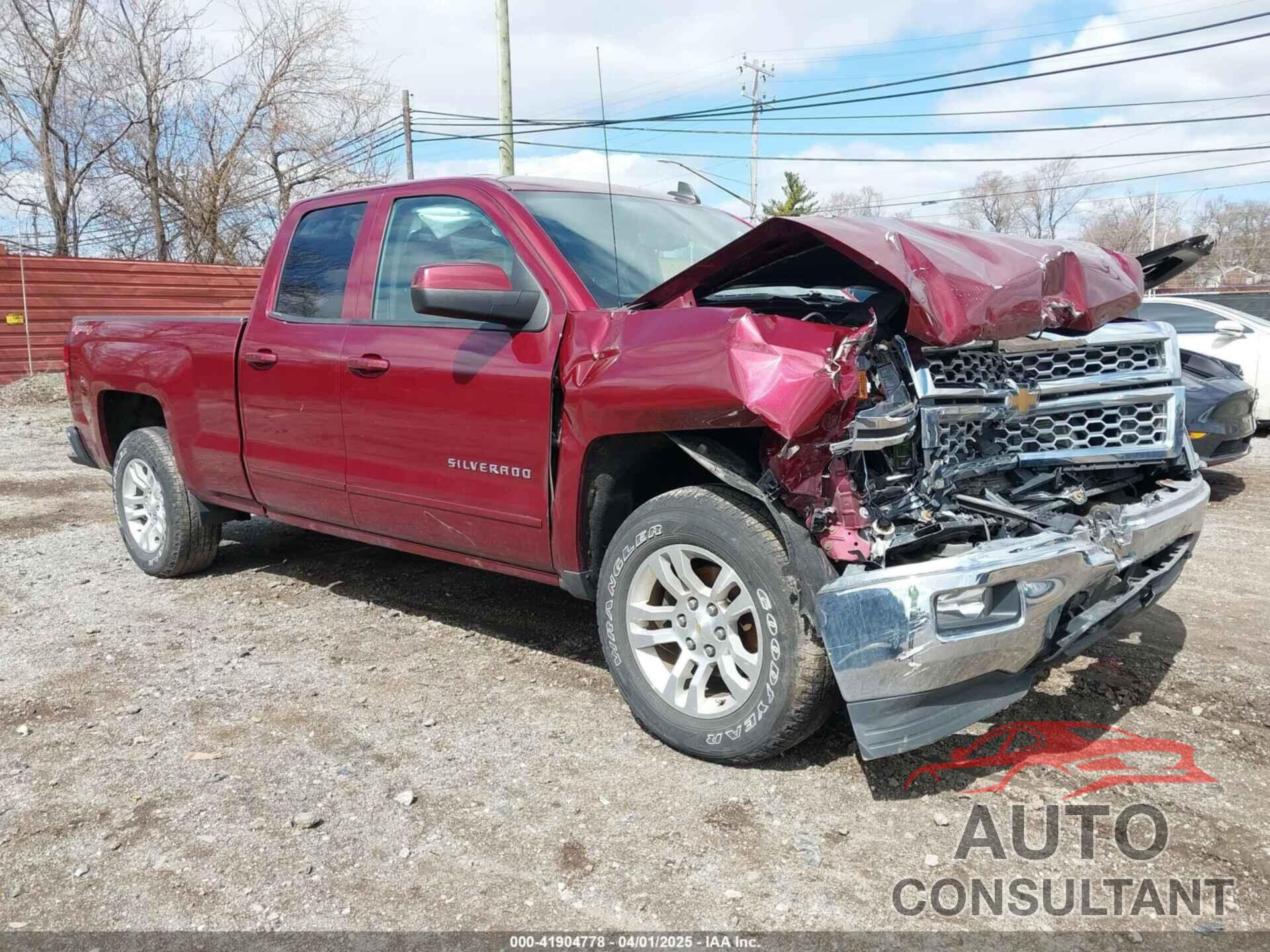 CHEVROLET SILVERADO 1500 2015 - 1GCVKREC5FZ151119