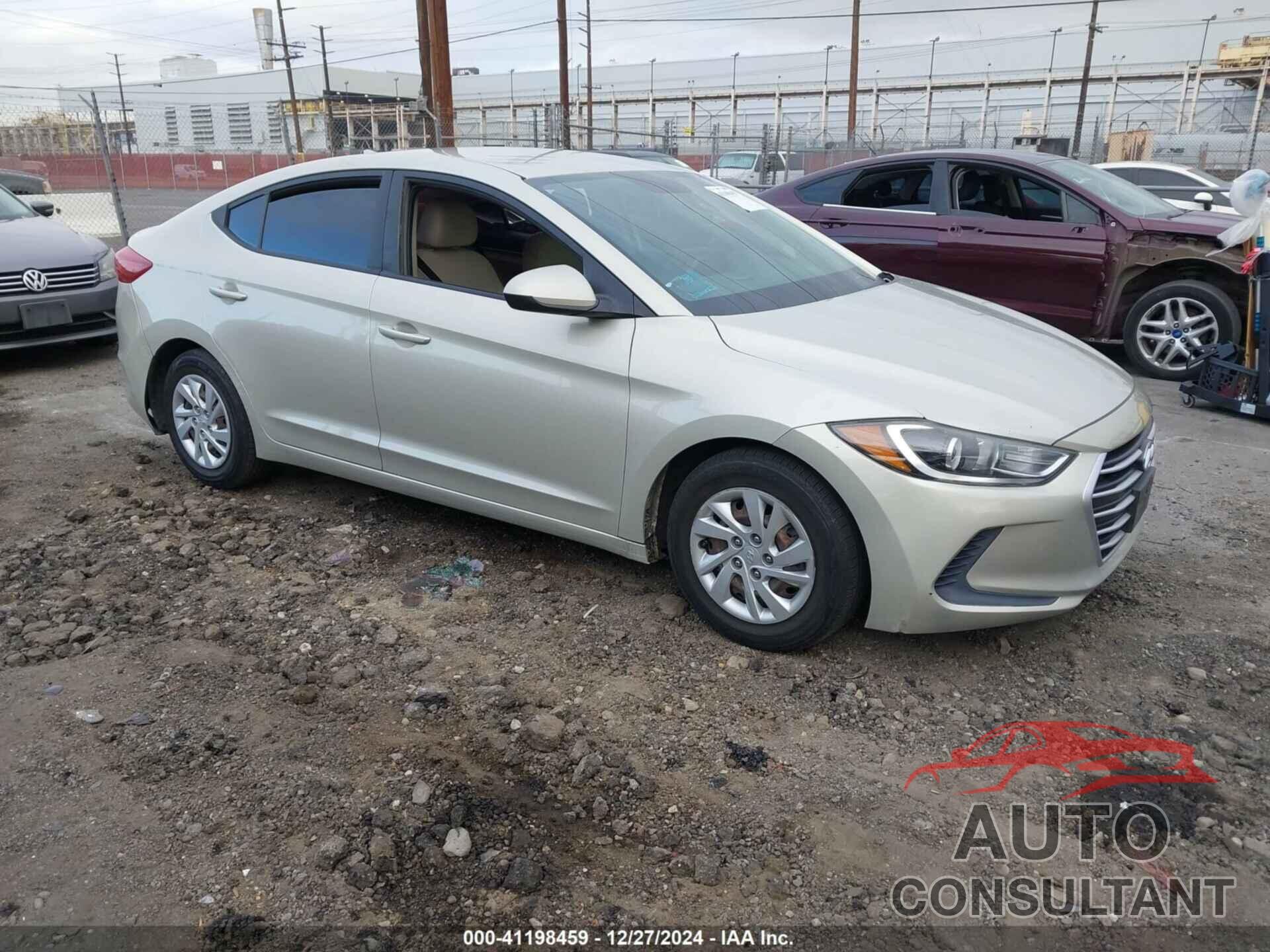 HYUNDAI ELANTRA 2017 - 5NPD74LF5HH146168