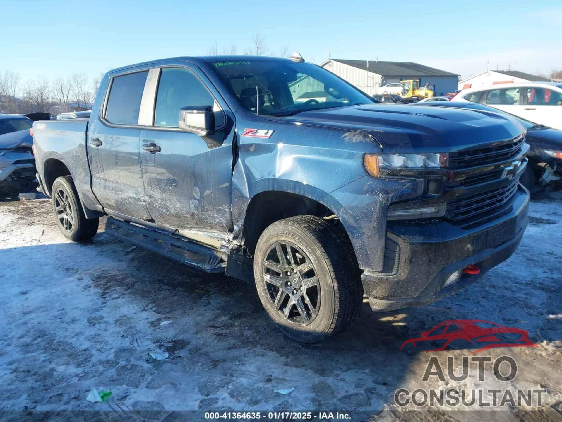 CHEVROLET SILVERADO 1500 2021 - 1GCPYFEL9MZ364089