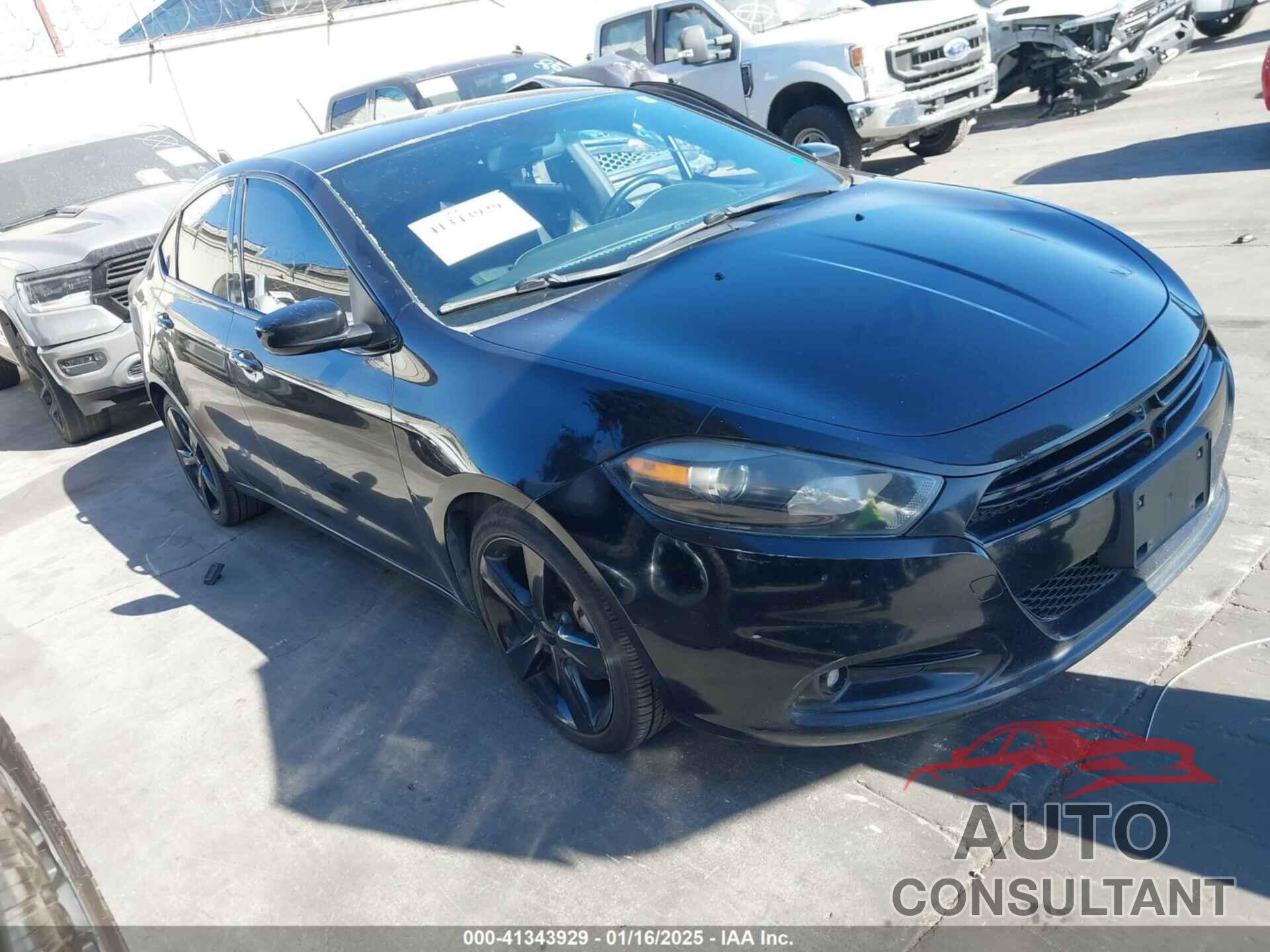 DODGE DART 2015 - 1C3CDFBB1FD252154